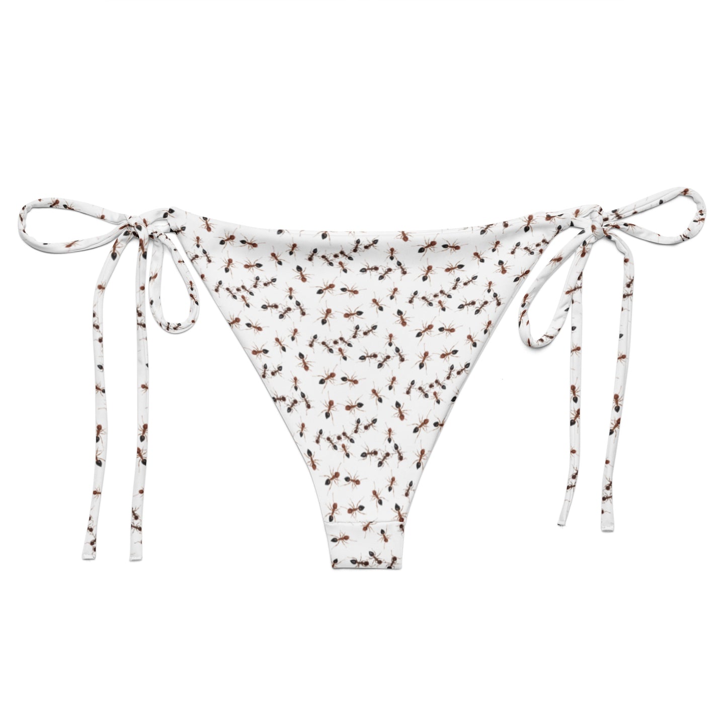 Back of Fire Ants Recycled Bikini Bottom