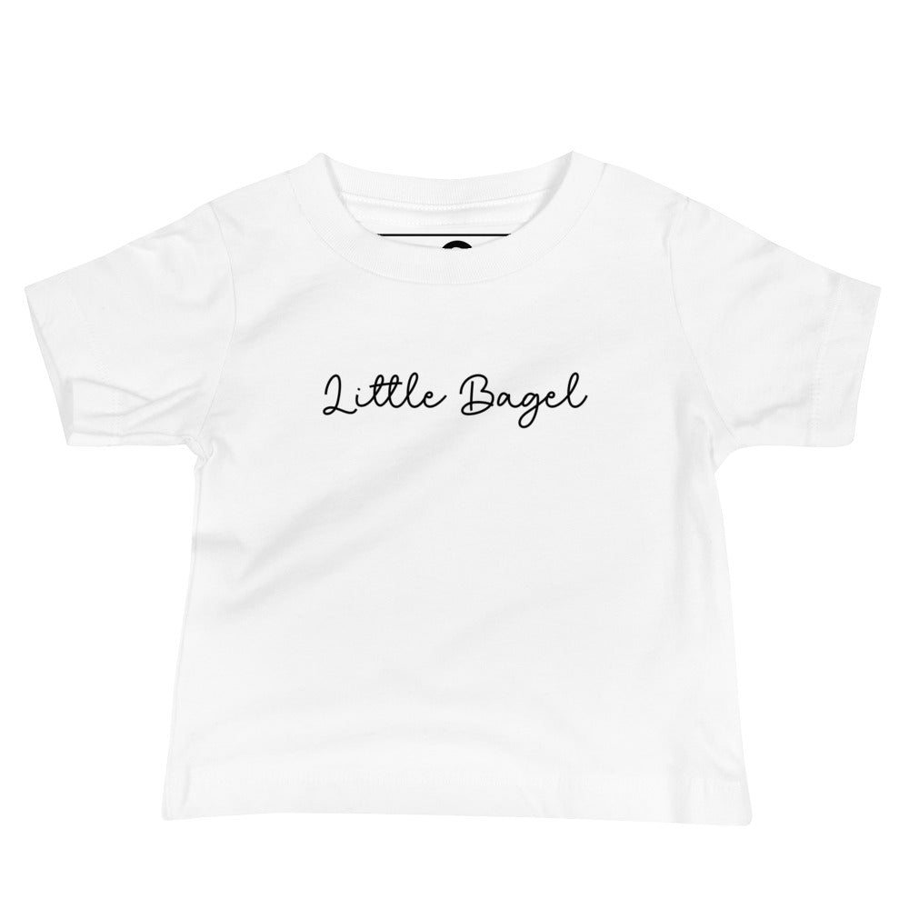 White Little Bagel Baby T-Shirt