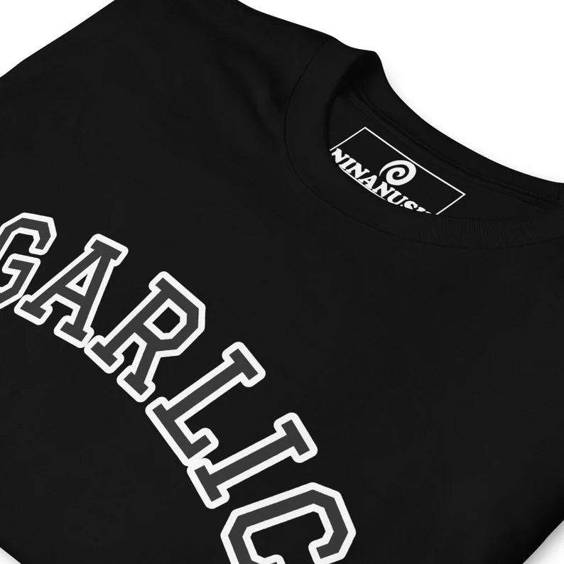 College Style Garlic T-Shirt