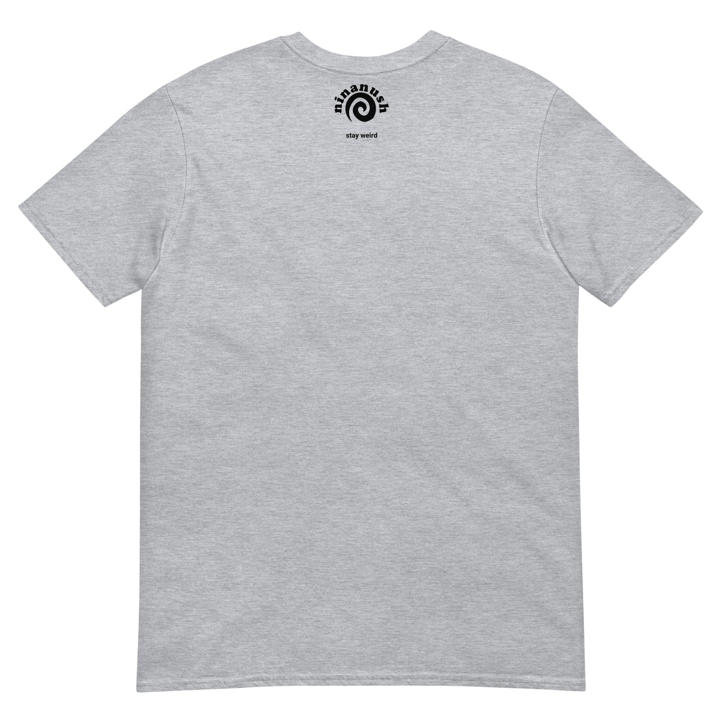 Gray weird vibes only t-sshirt - This weird vibes only t-shirt is a unique and funny t-shirt for weird people. It's a simple t-shirt with a cute saying about being weird. Weird is wonderful and everyone is a little weird - so celebrate your weirdness, be yourself and radiate those weird vibes in this funky tee. Or a funny gift for your weird friends.