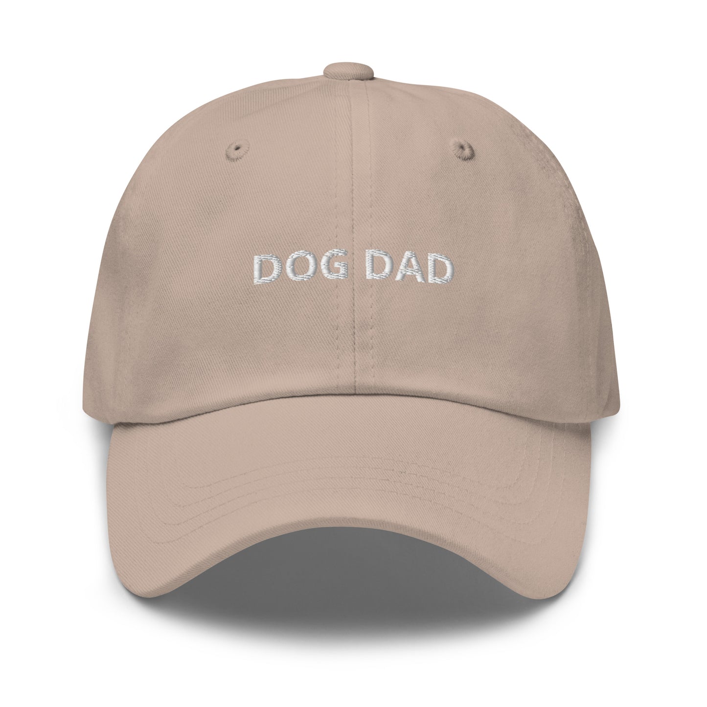 Beige Dog Dad Dad Hat