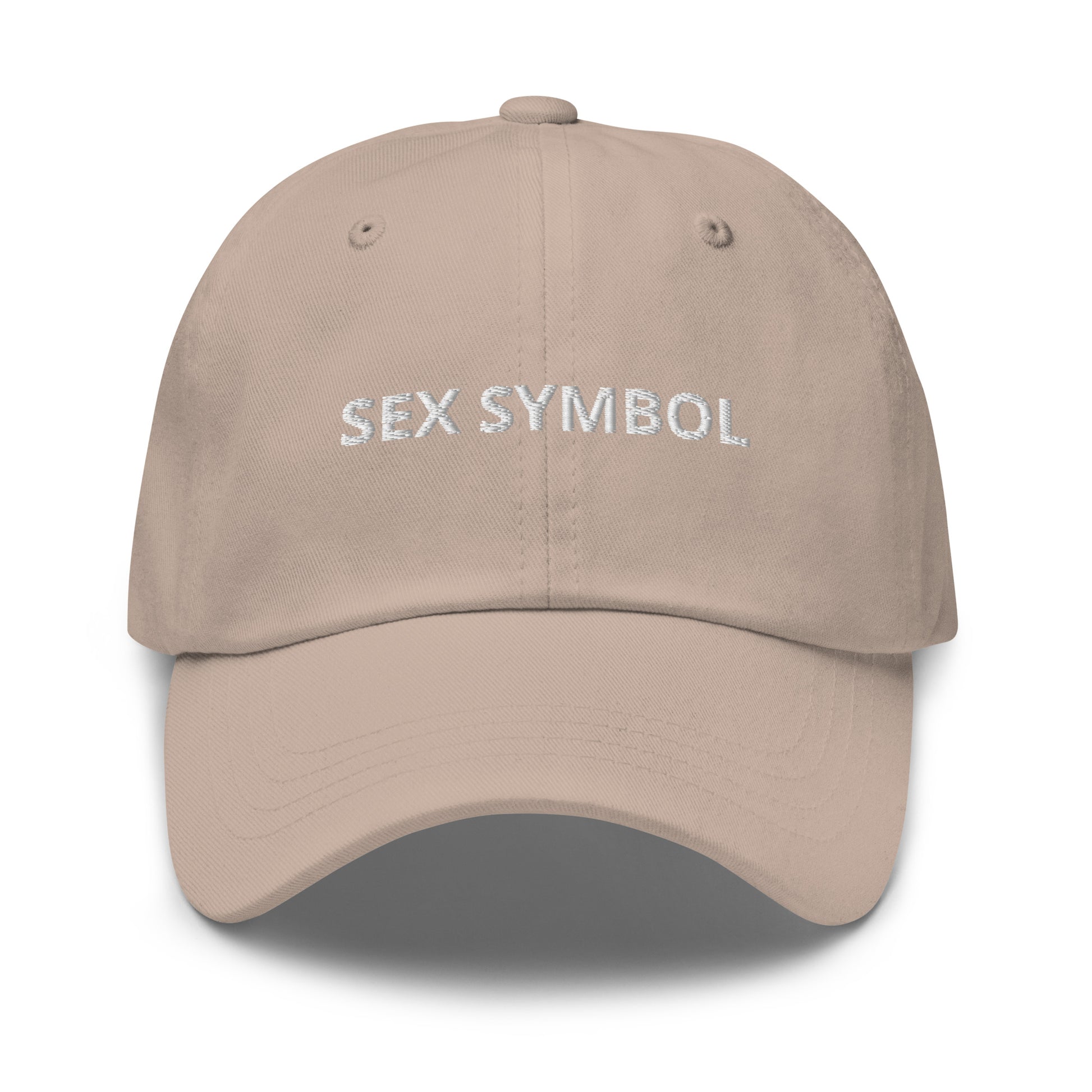 Beige Sex Symbol Dad Hat