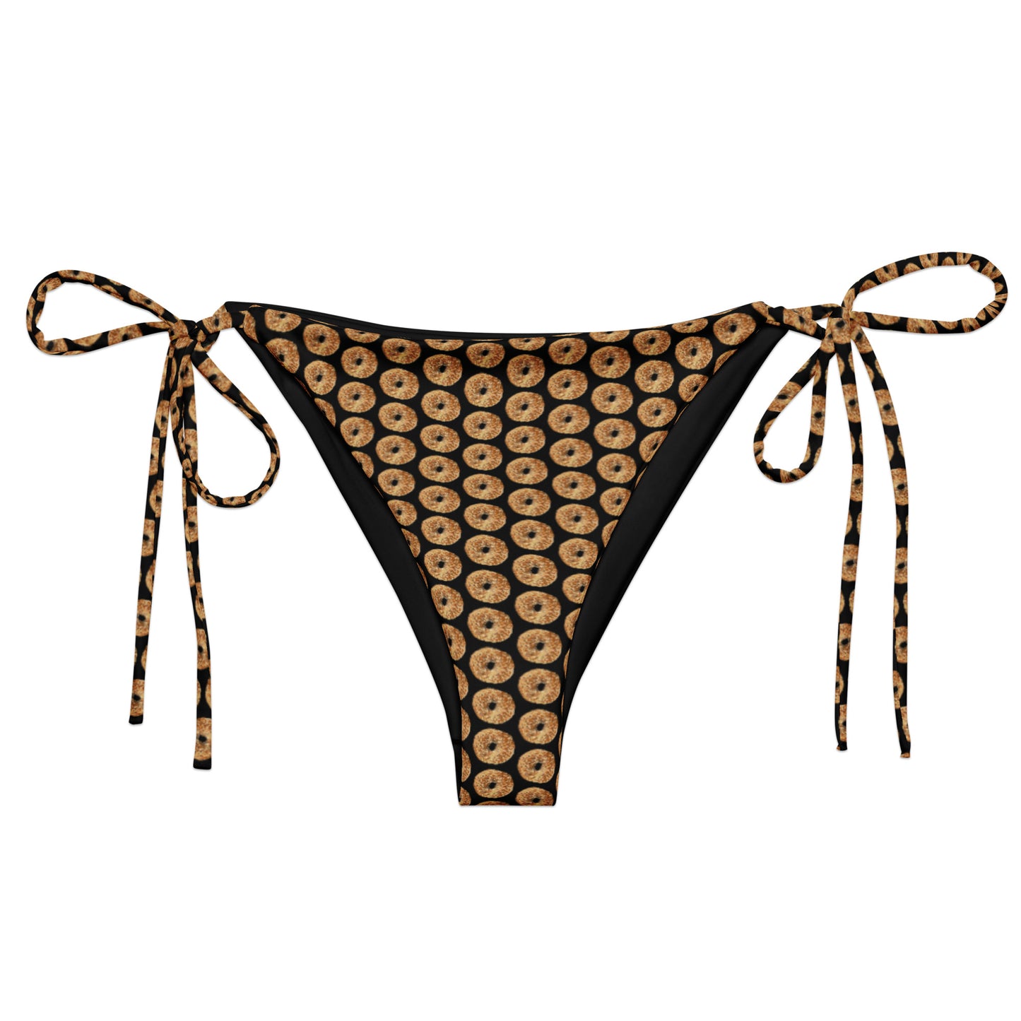 Black Bagel Recycled Bikini Bottom