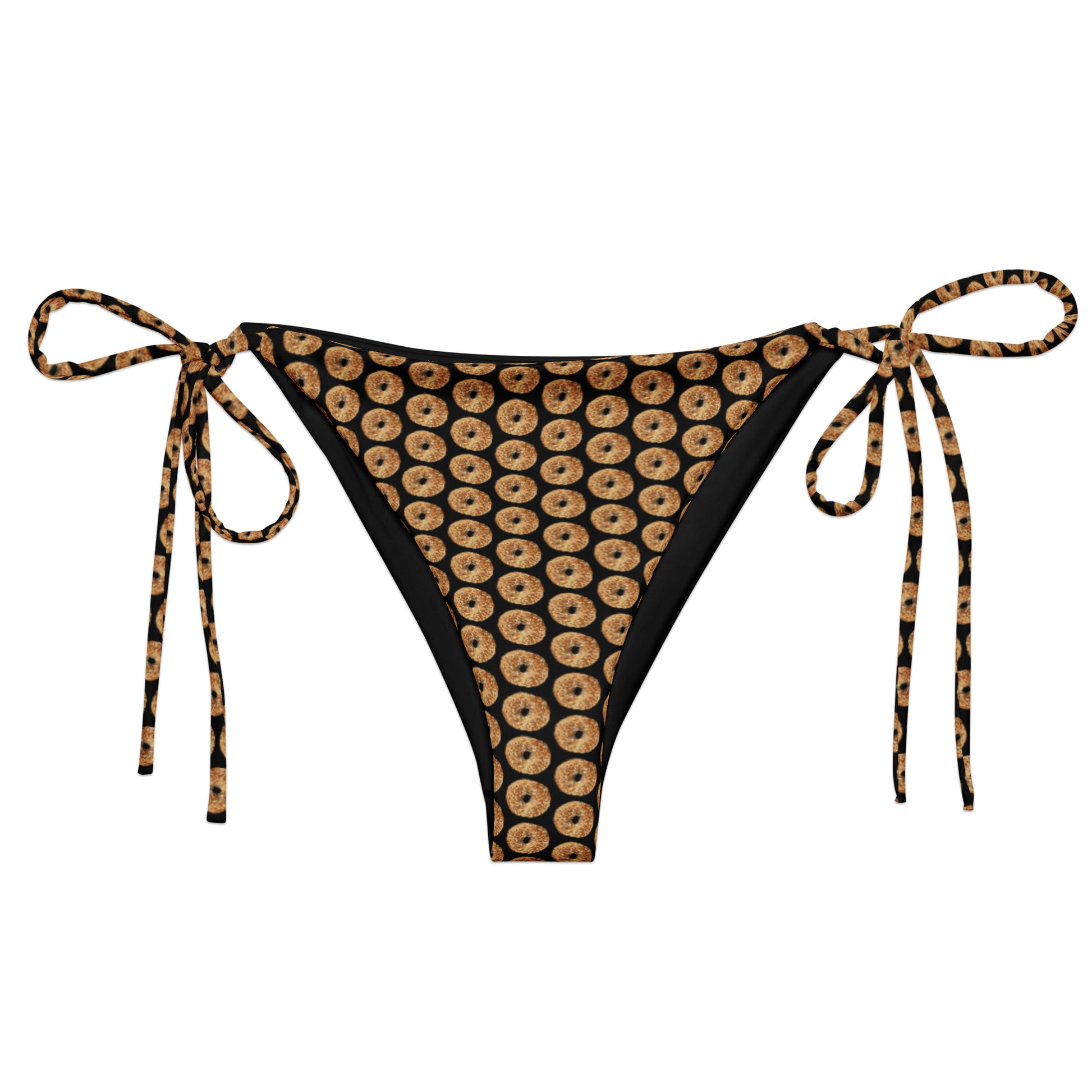 Black Bagel Recycled Bikini Bottom