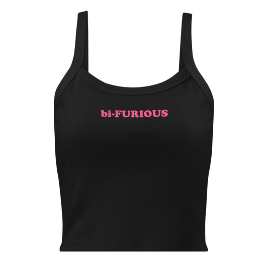 Black Bi-Furious Tank Top