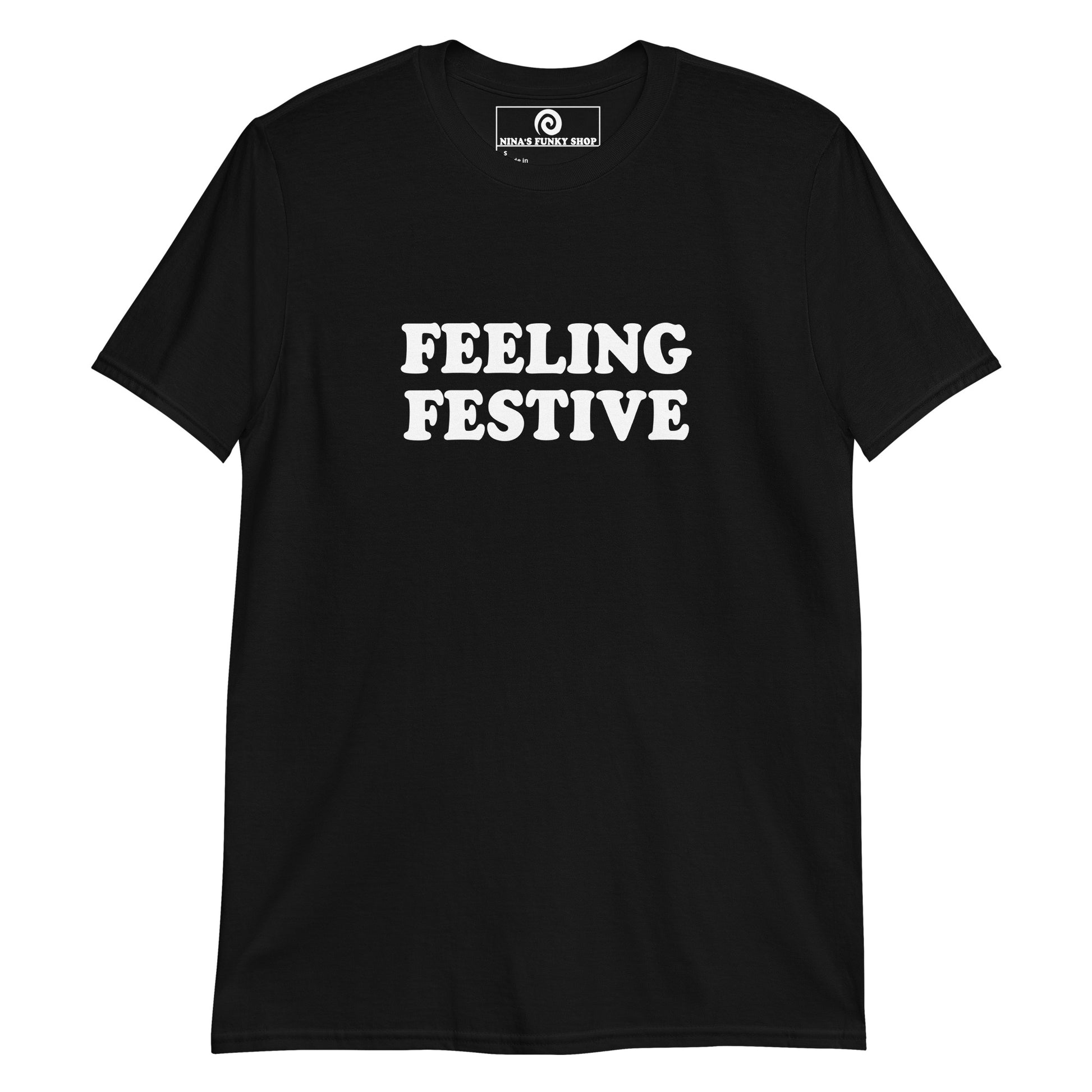 Black Feeling Festive T-Shirt