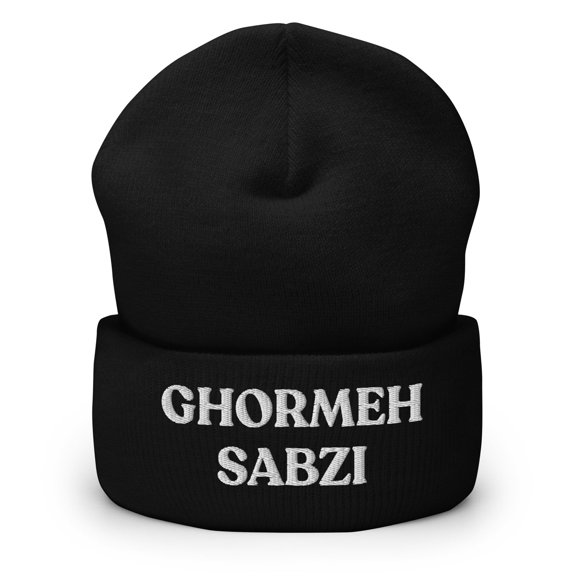 Black Ghormeh Sabzi Beanie