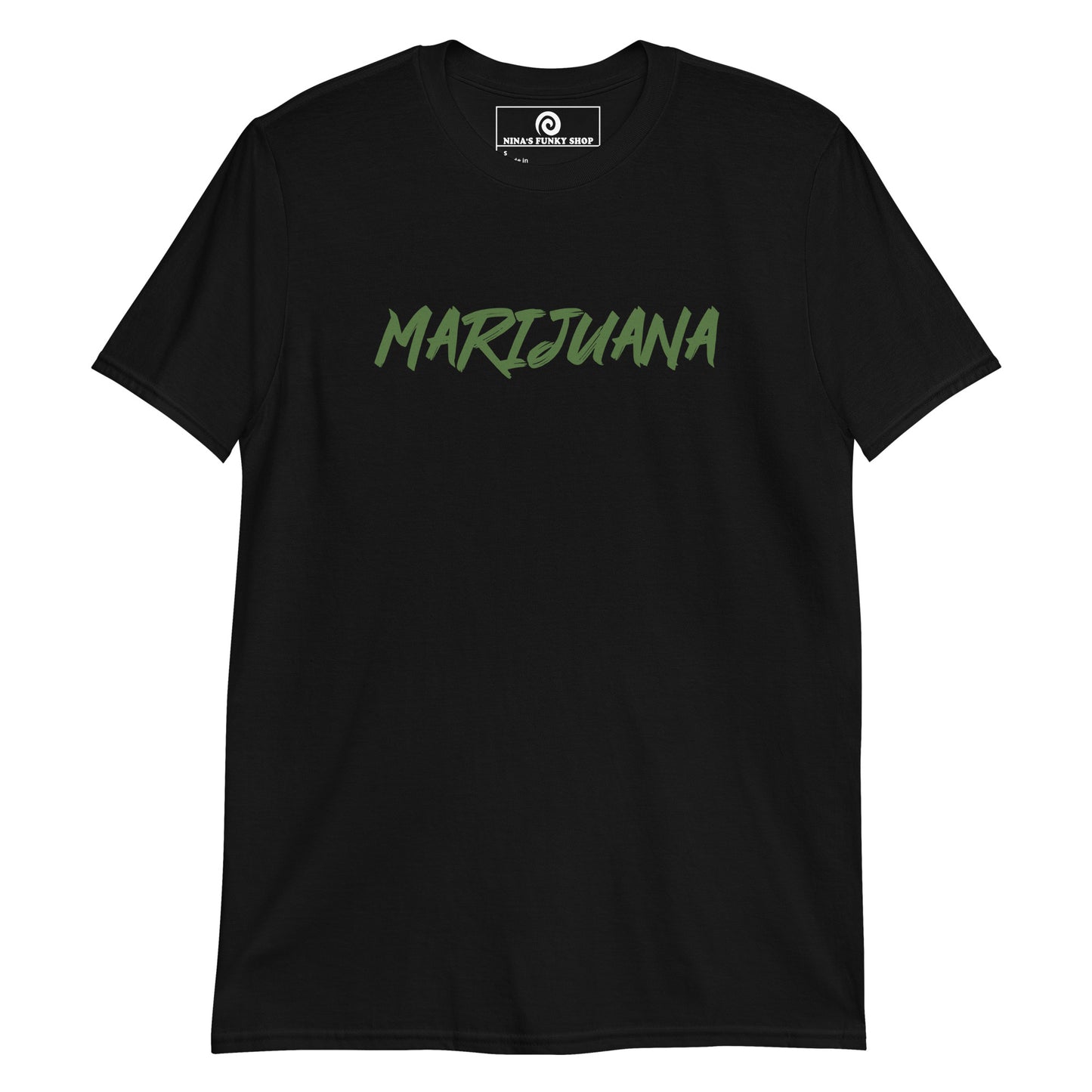 Black Marijuana T-Shirt