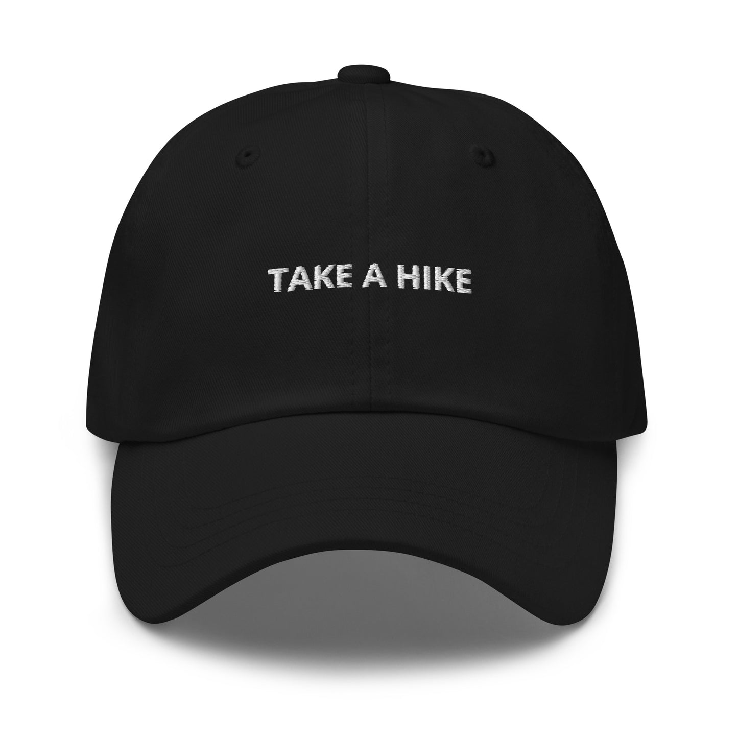Black Take A Hike Dad Hat