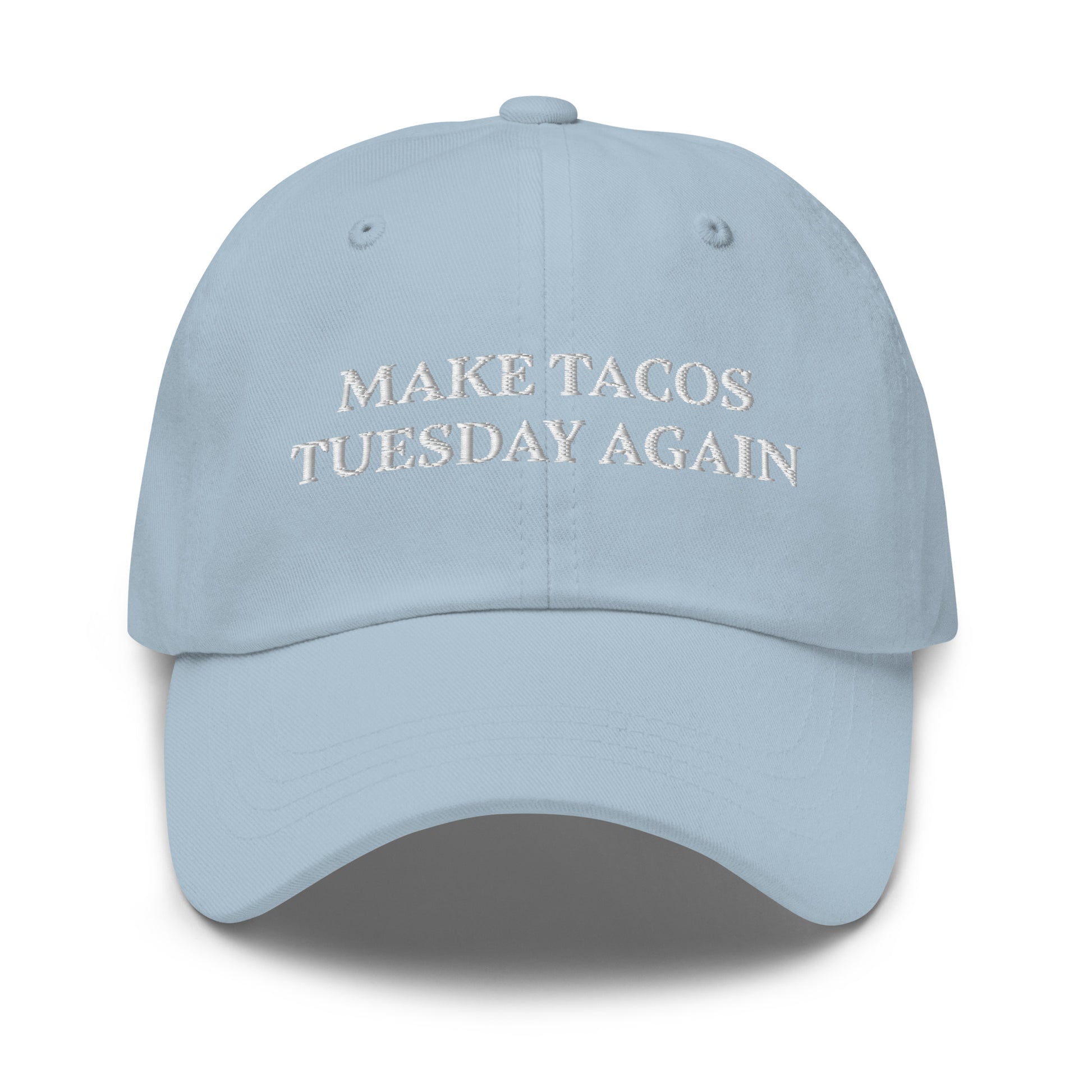 Blue Make Tacos Tuesday Again Dad Hat