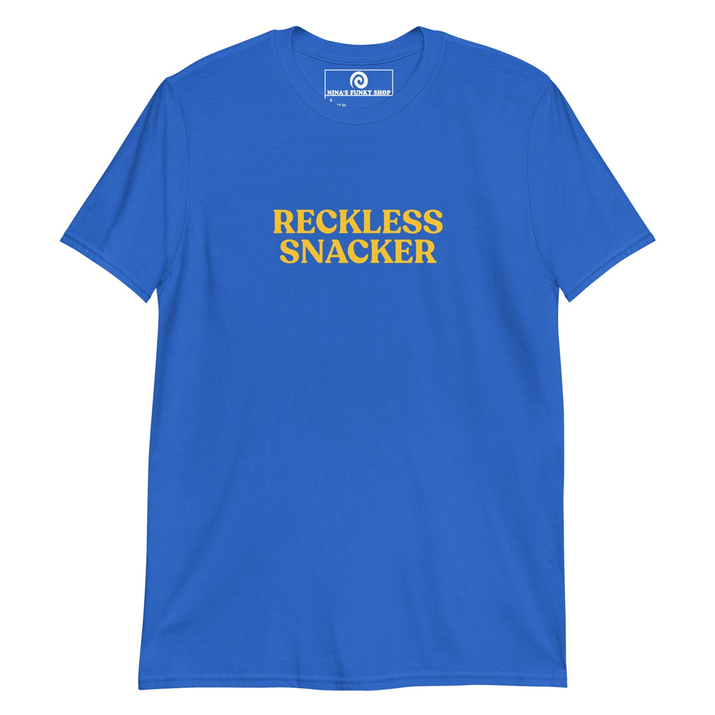 Blue Reckless Snacker T-Shirt