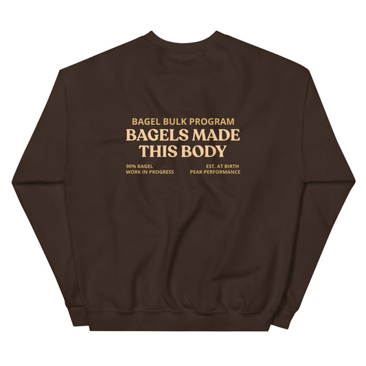 Brown Bagels Made This Body Sweatshirt