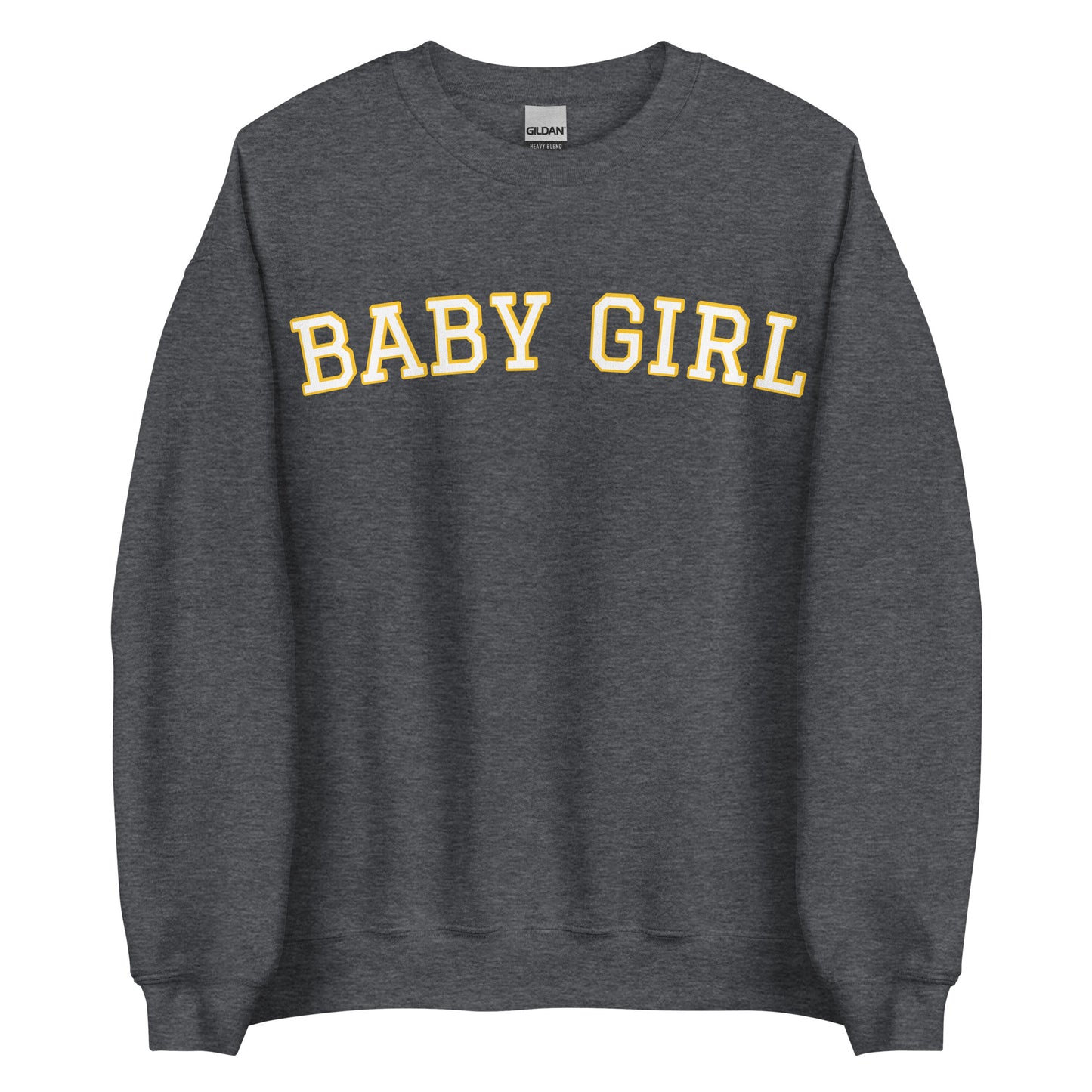 Dark Gray Baby Girl Sweatshirt