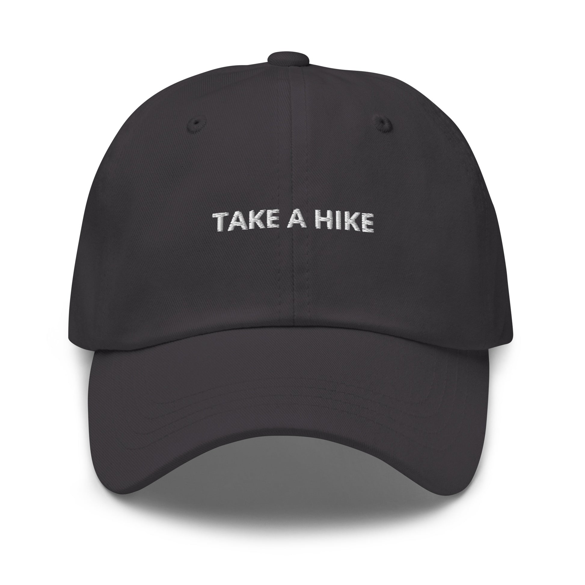 Dark Gray Take A Hike Dad Hat