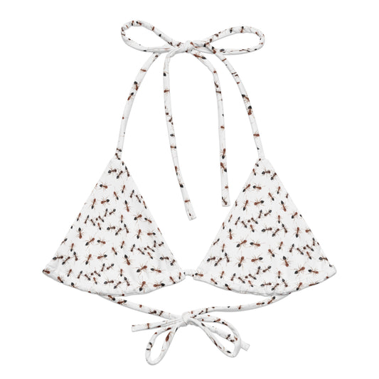 Fire Ants Recycled Bikini Top