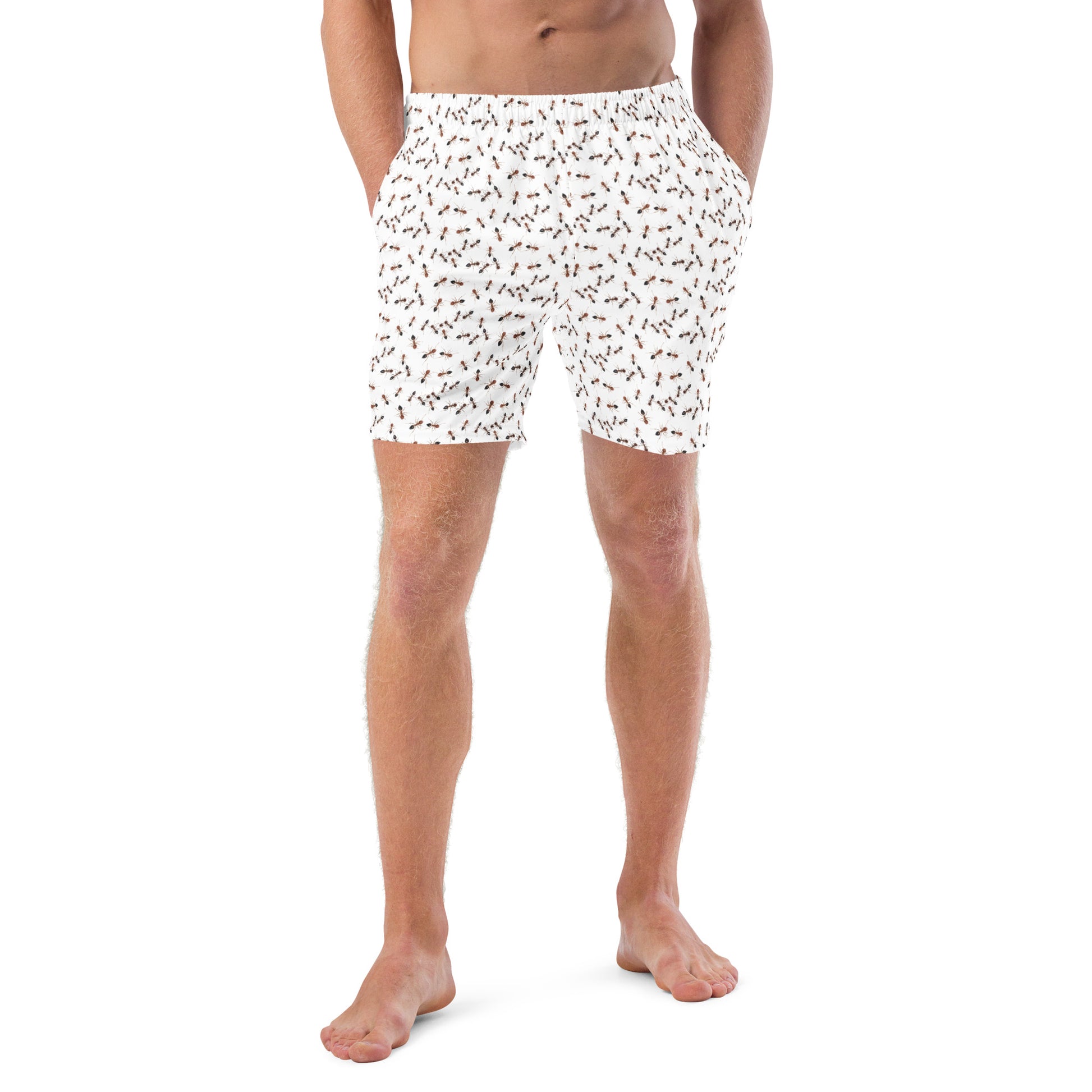 Fire Ants Swim Trunks
