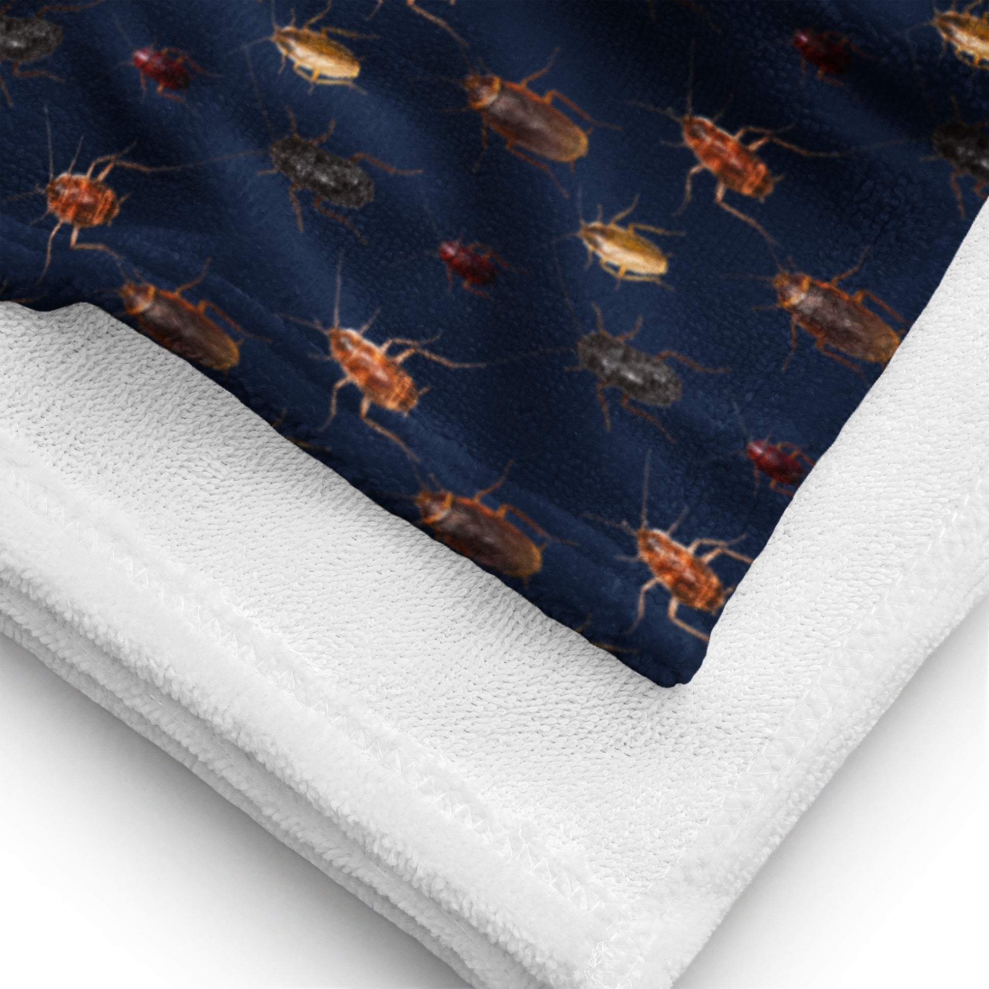 Folded Cockroach Towel