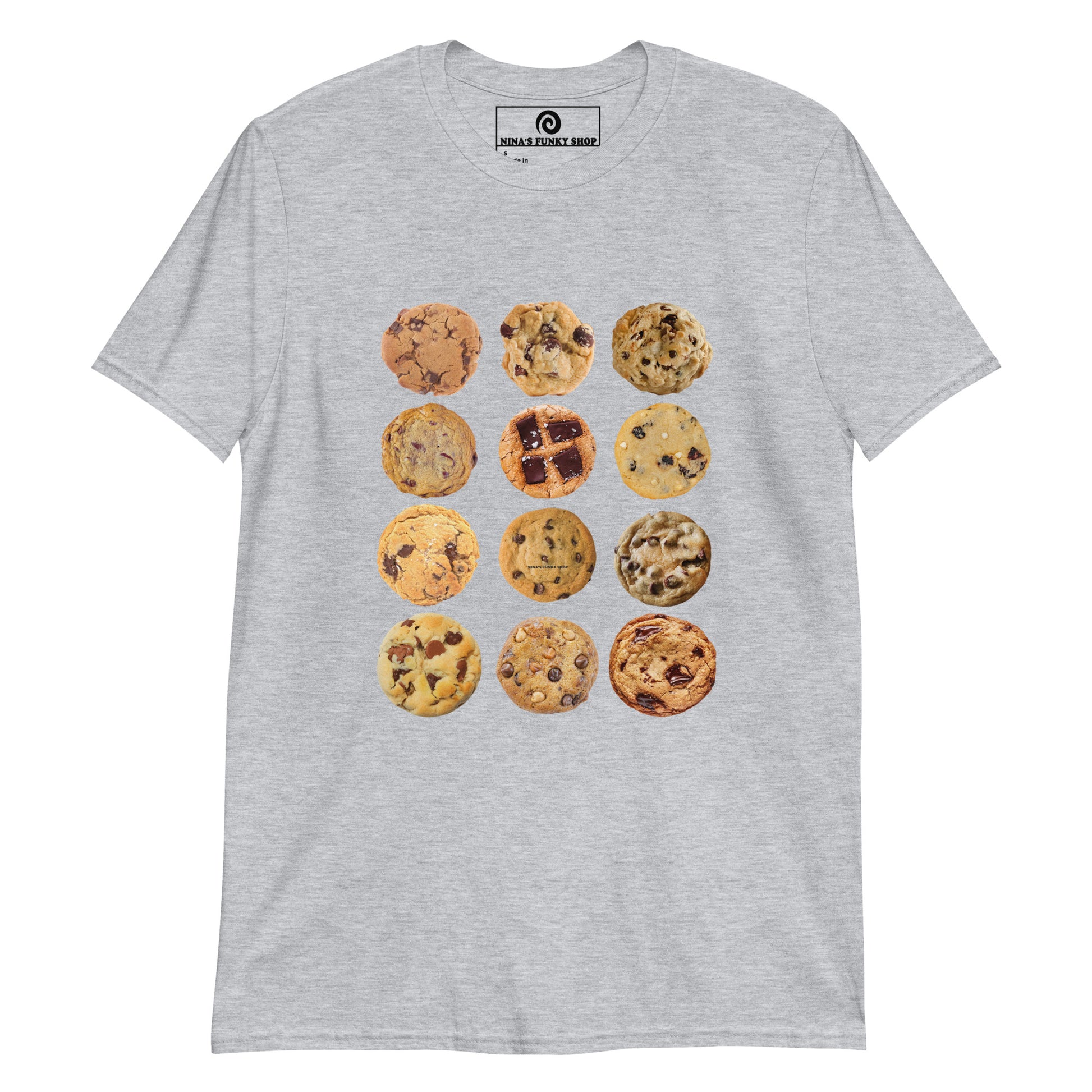 Gray 12 Chocolate Chip Cookies T-Shirt