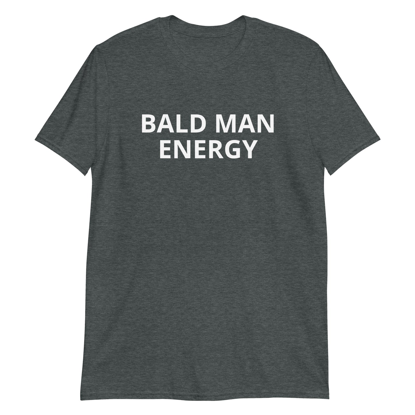 Gray Bald Man Energy T-Shirt