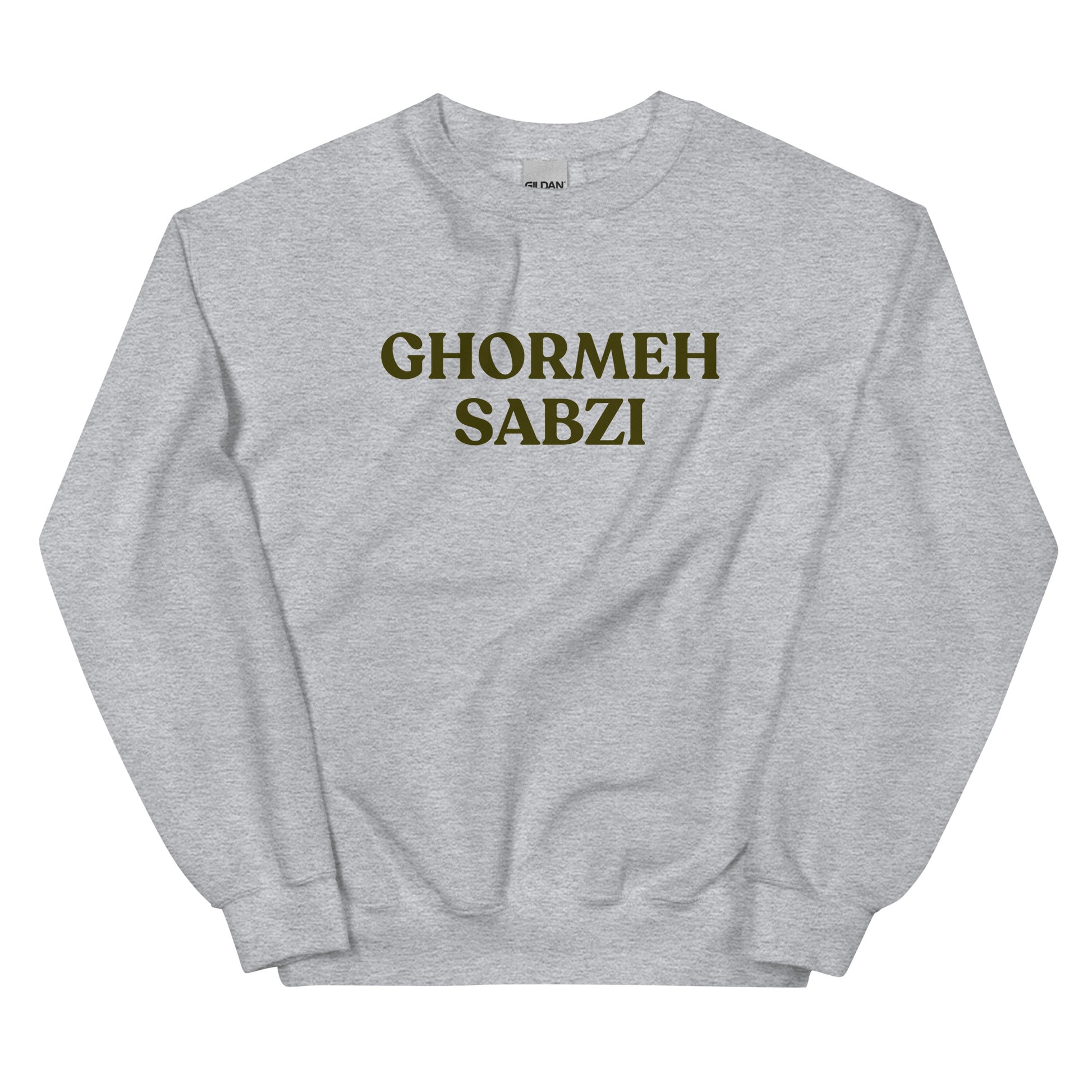 Gray Ghormeh Sabzi Sweatshirt