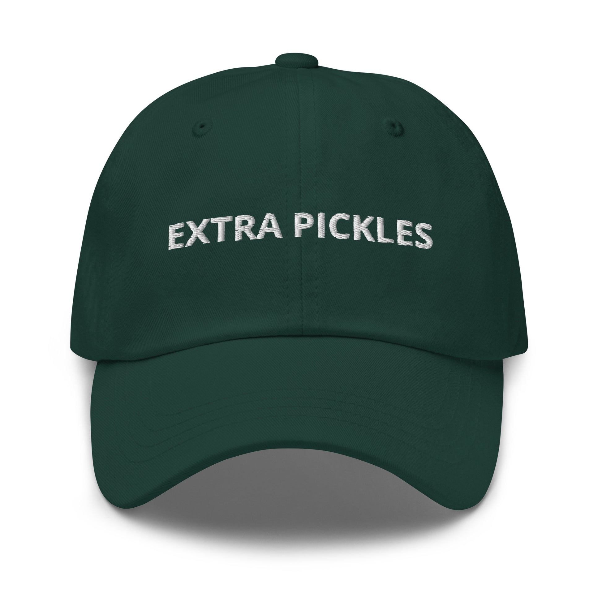 Green Extra Pickles Dad Hat