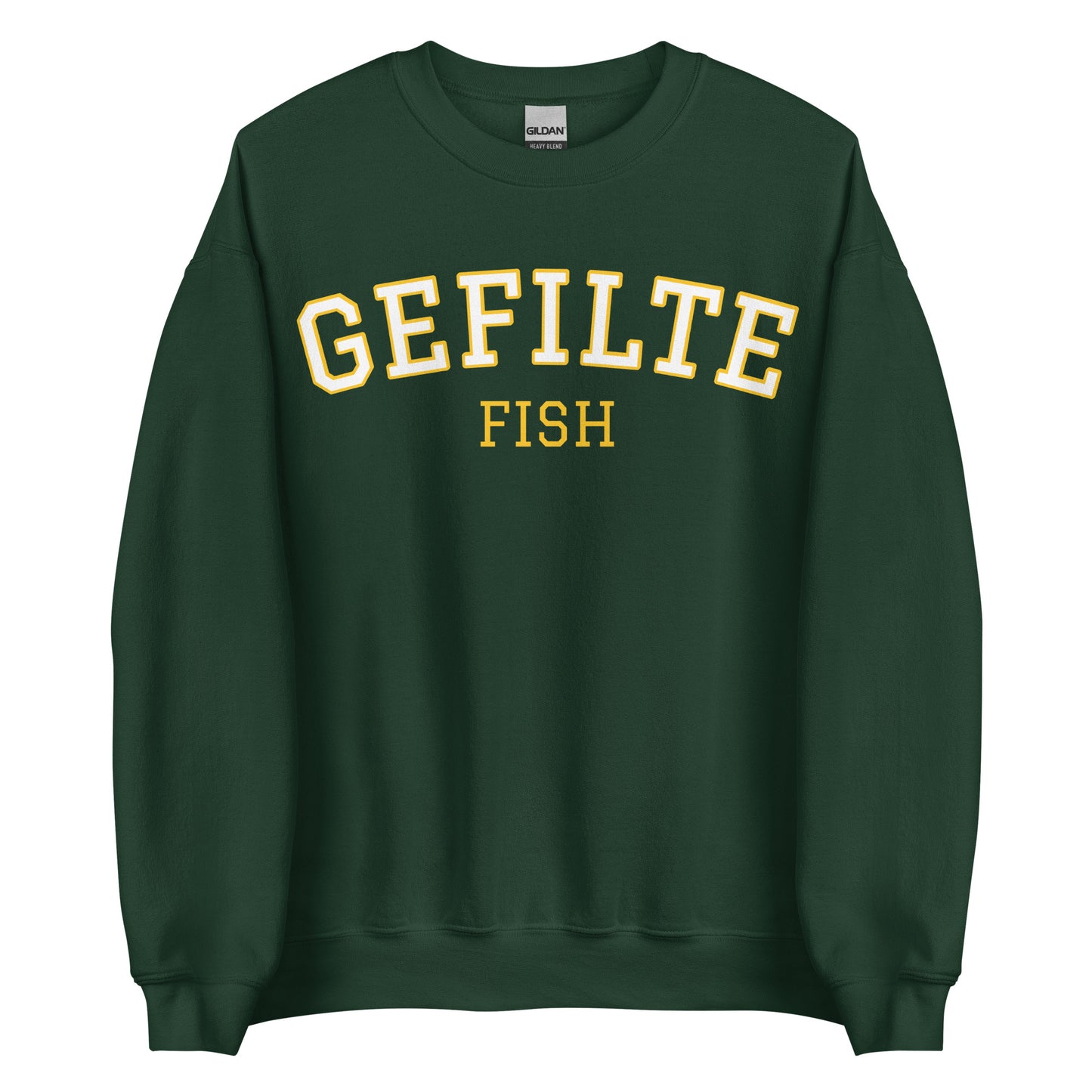Green Gefilte Fish Sweatshirt
