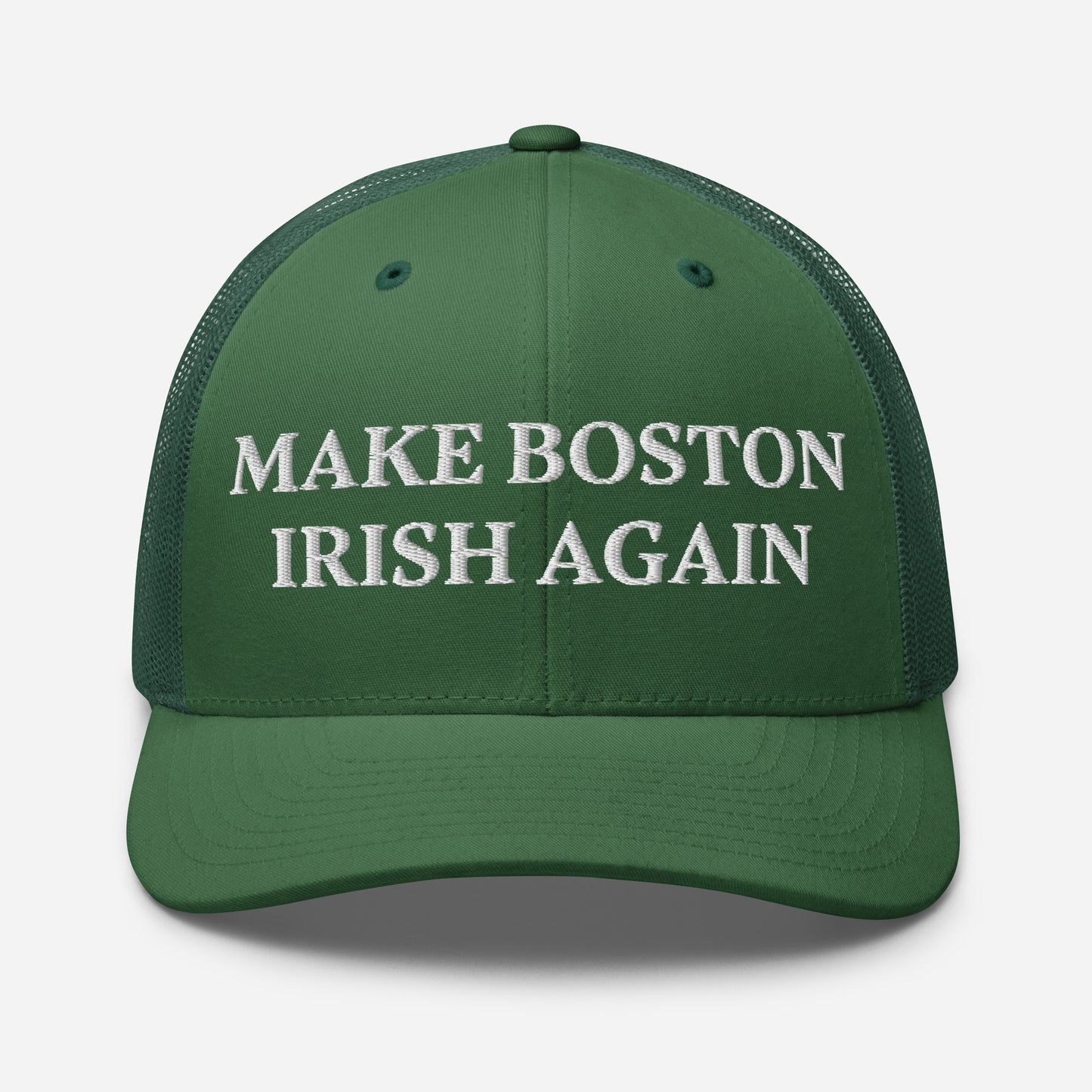 Green Make Boston Irish Again Trucker Hat