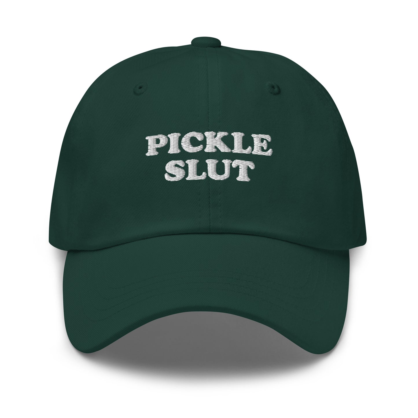 Green Pickle Slut Dad Hat