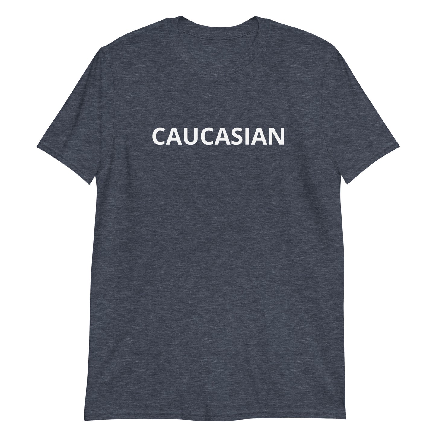Heather Navy Caucasian T-Shirt
