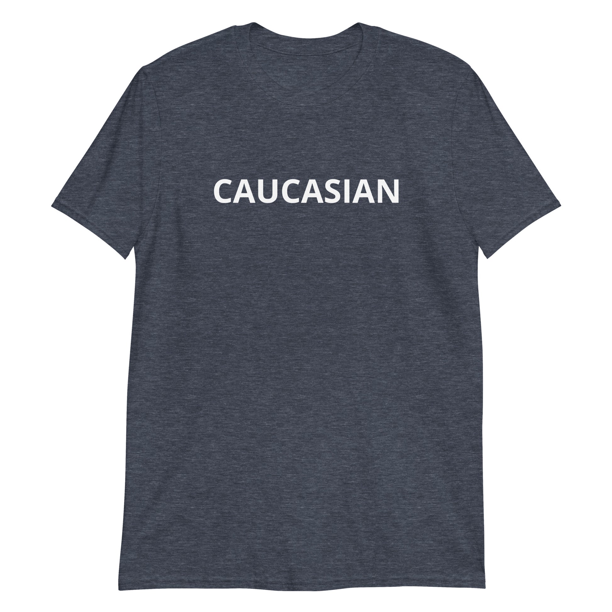Heather Navy Caucasian T-Shirt
