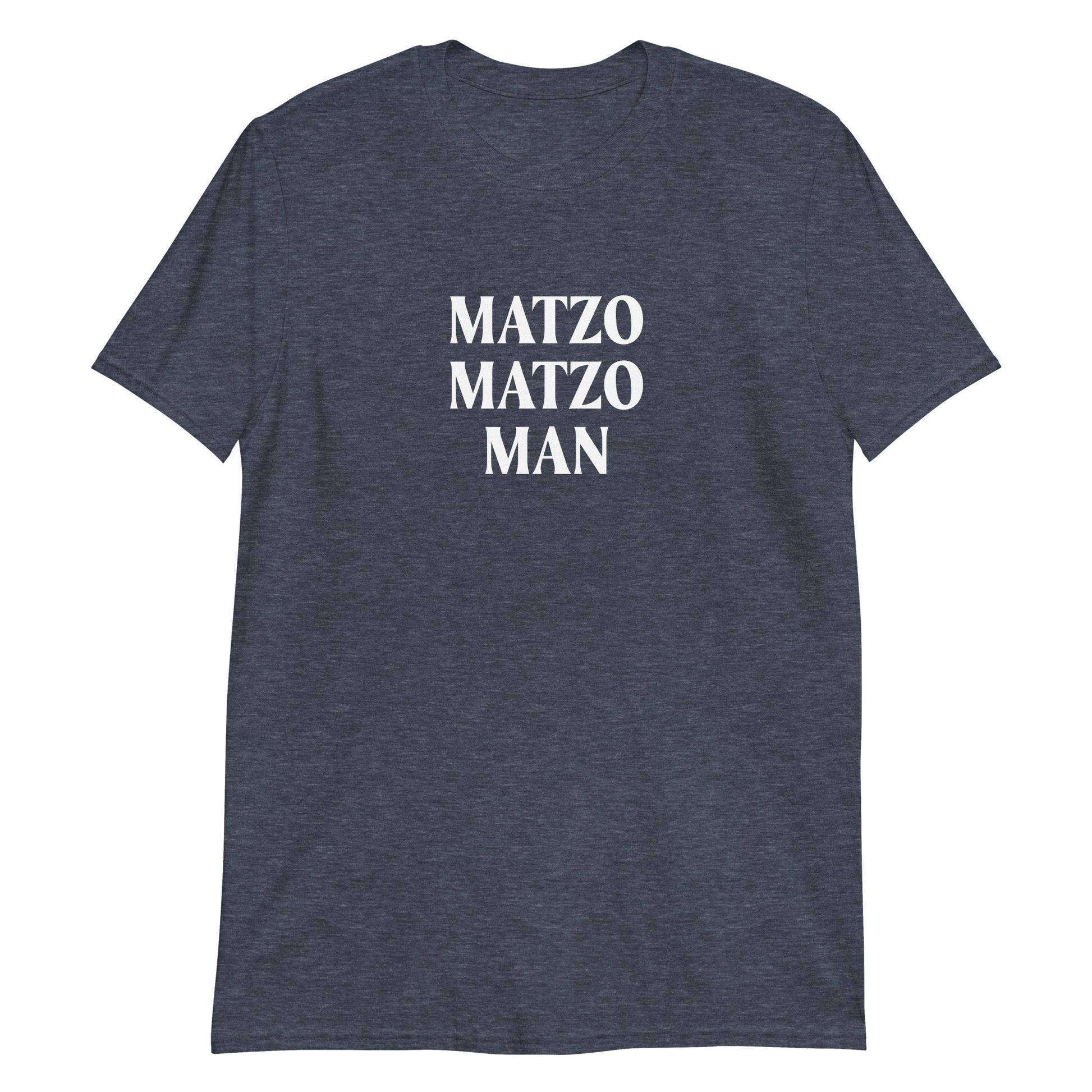 Heather Navy Matzah T-Shirt