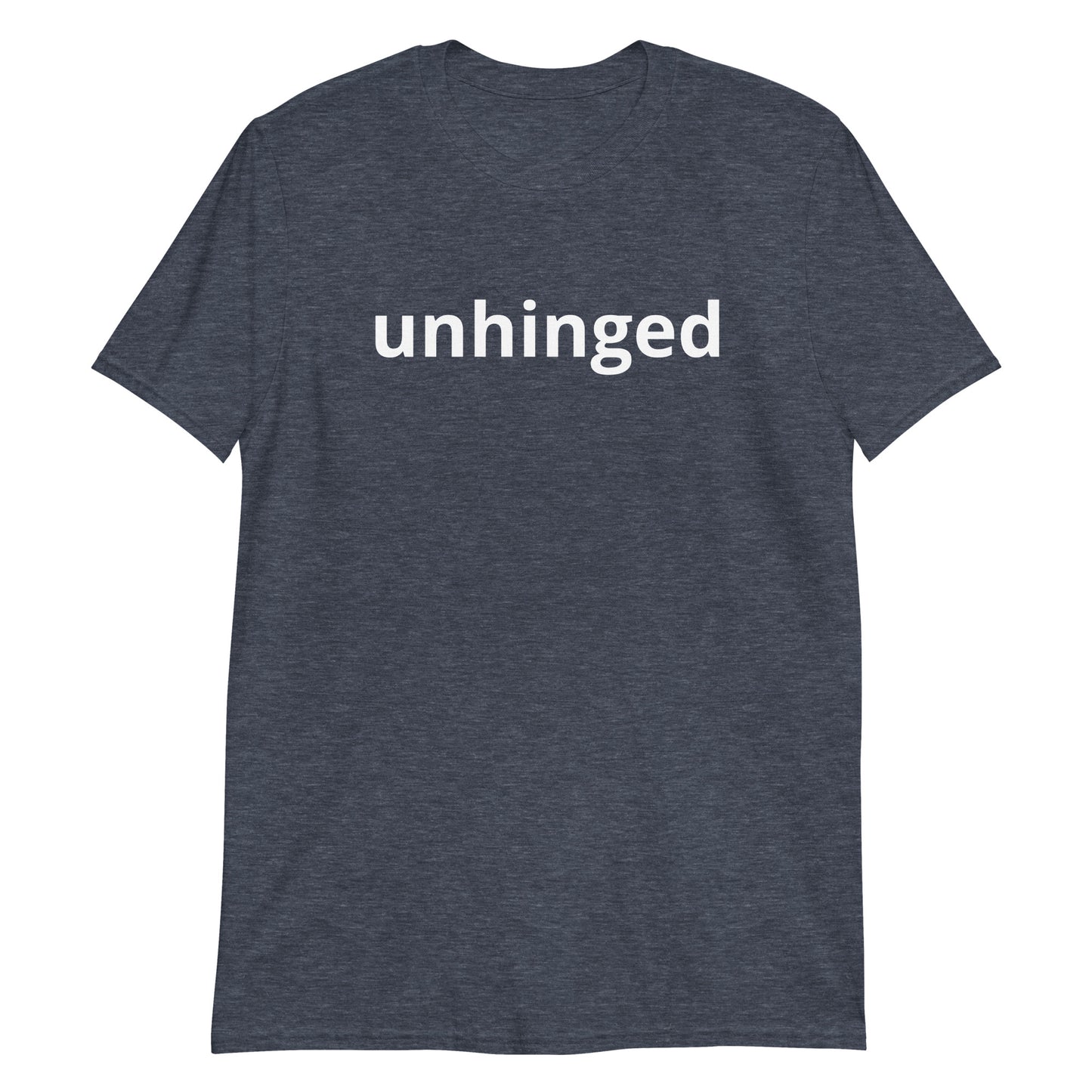 Heather Navy Unhinged T-Shirt