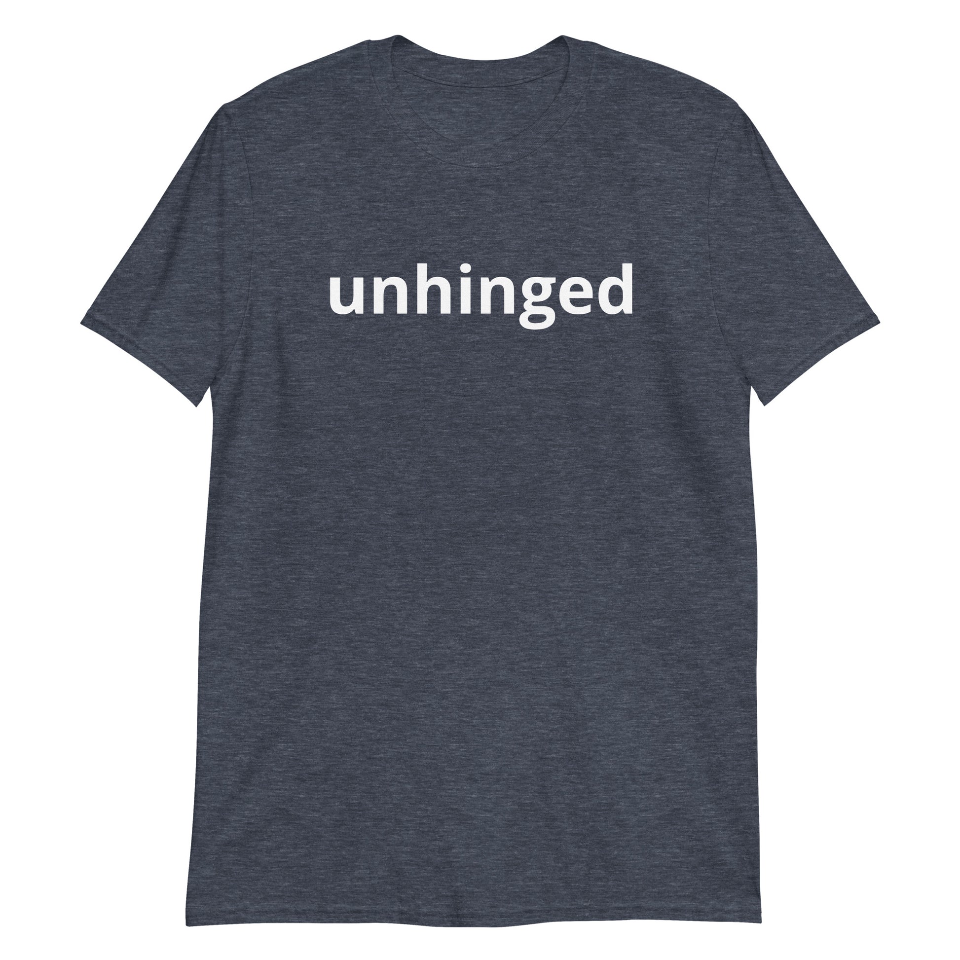 Heather Navy Unhinged T-Shirt