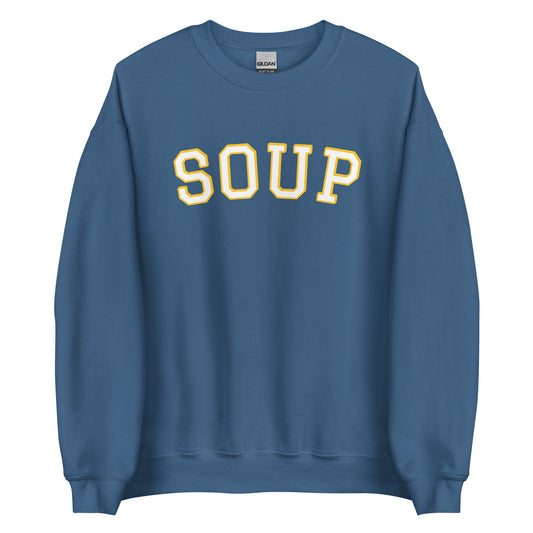 Indigo Blue Soup Sweatshirt
