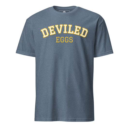 Indigo Blue Deviled Eggs T-Shirt - Varsity
