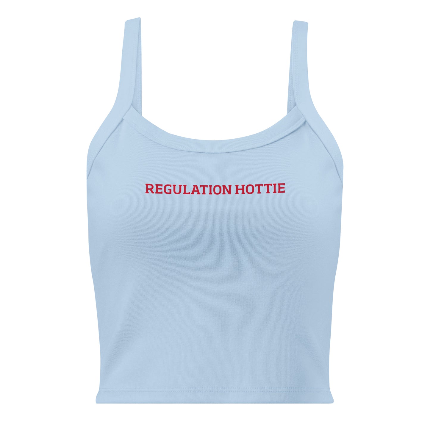 Light Blue Regulation Hottie Tank Top
