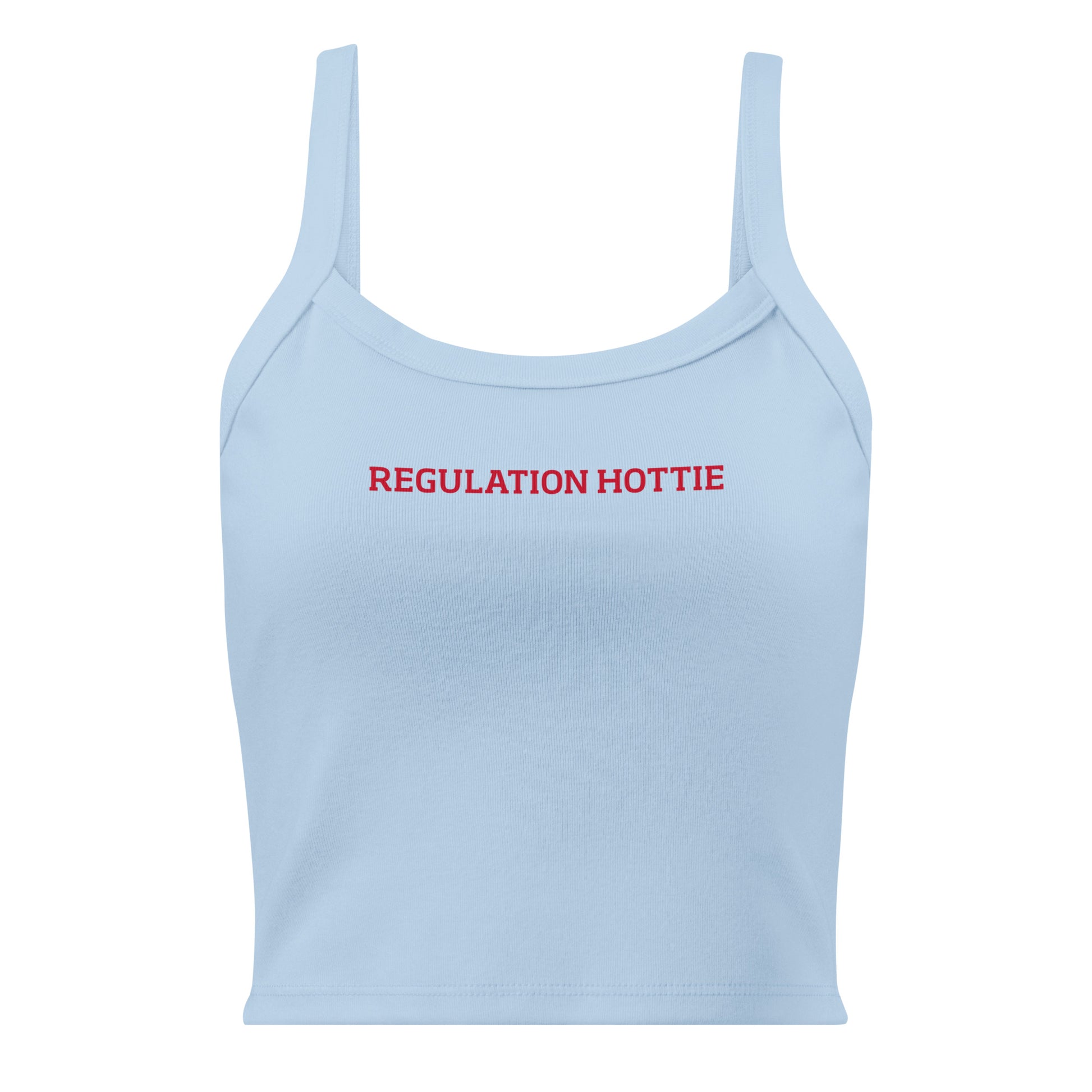 Light Blue Regulation Hottie Tank Top