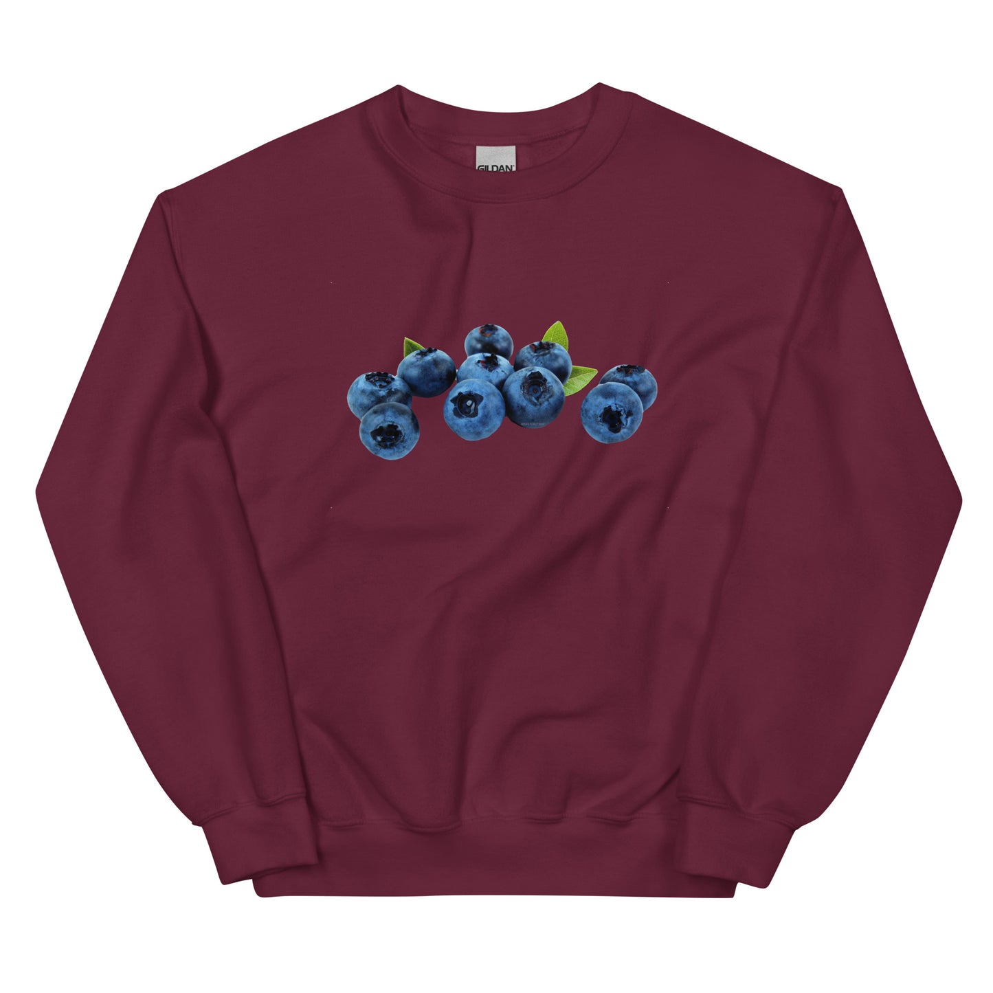 Maroon Blueberries Sweatshirt
