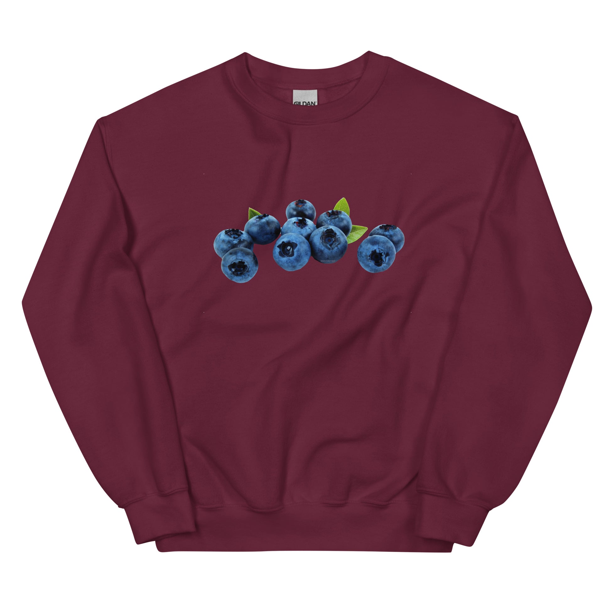 Maroon Blueberries Sweatshirt