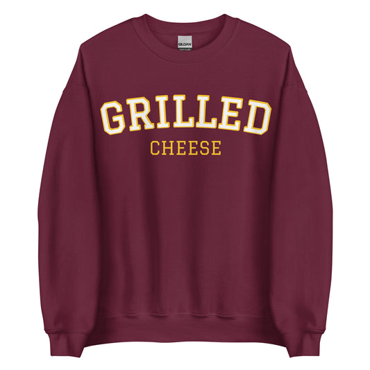 Maroon Grilled Cheese Sweatshirt