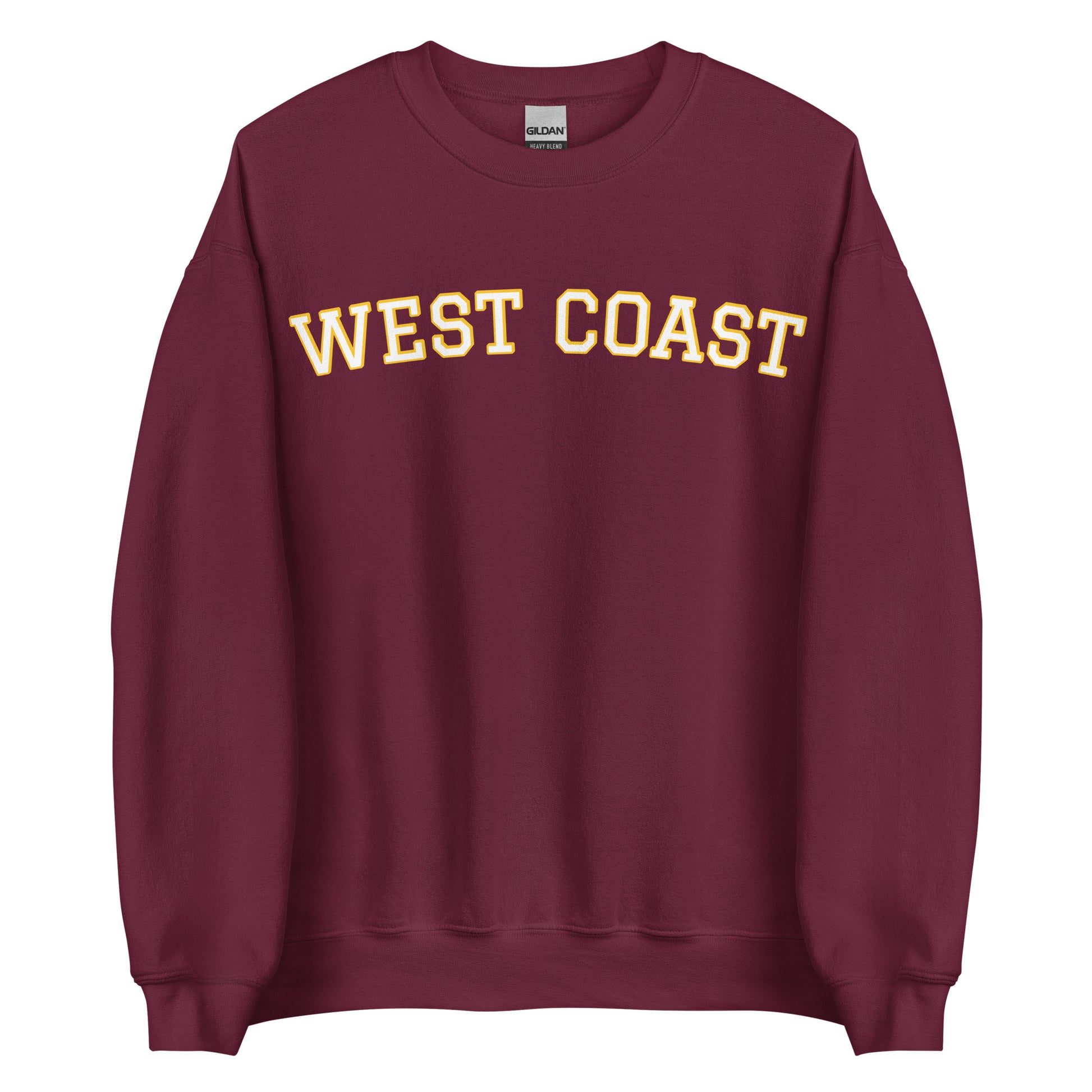 Maroon West Coast Sweatshirt