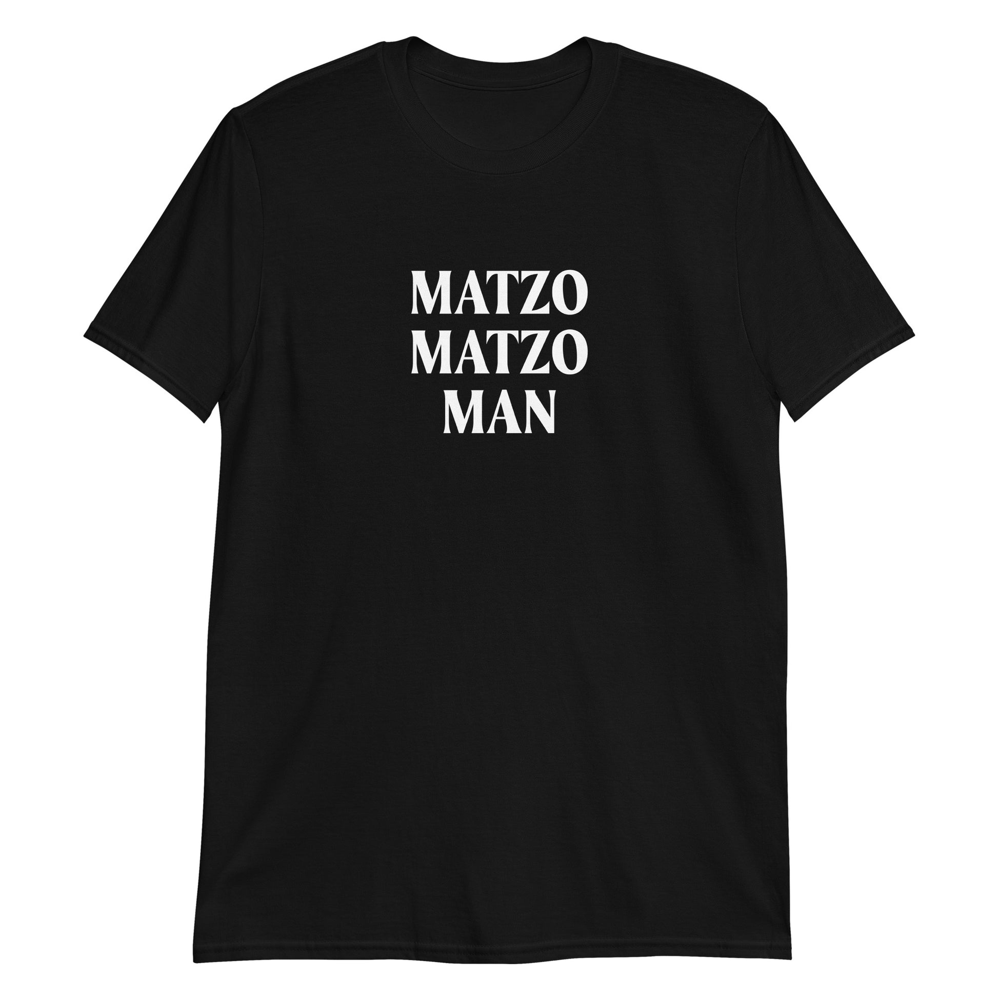 Black Matzo Matzo Man T-Shirt