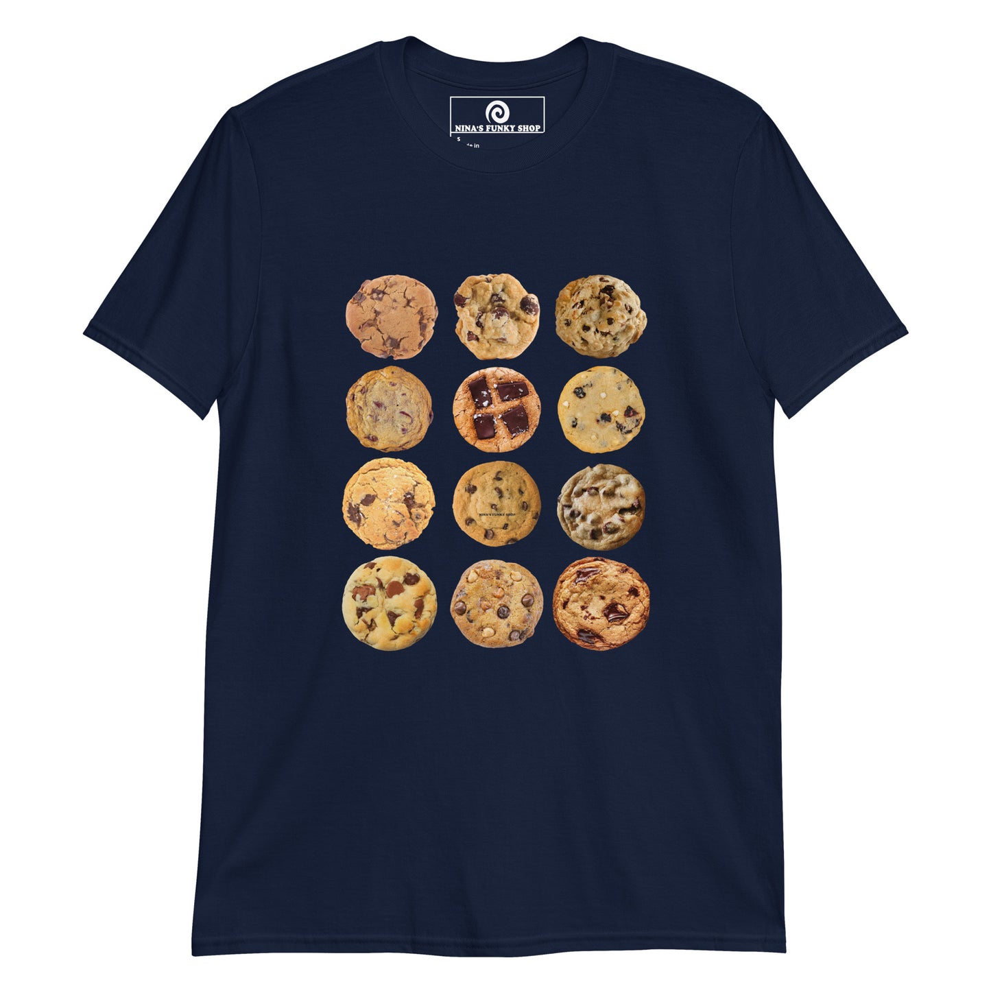 Navy 12 Chocolate Chip Cookies T-Shirt