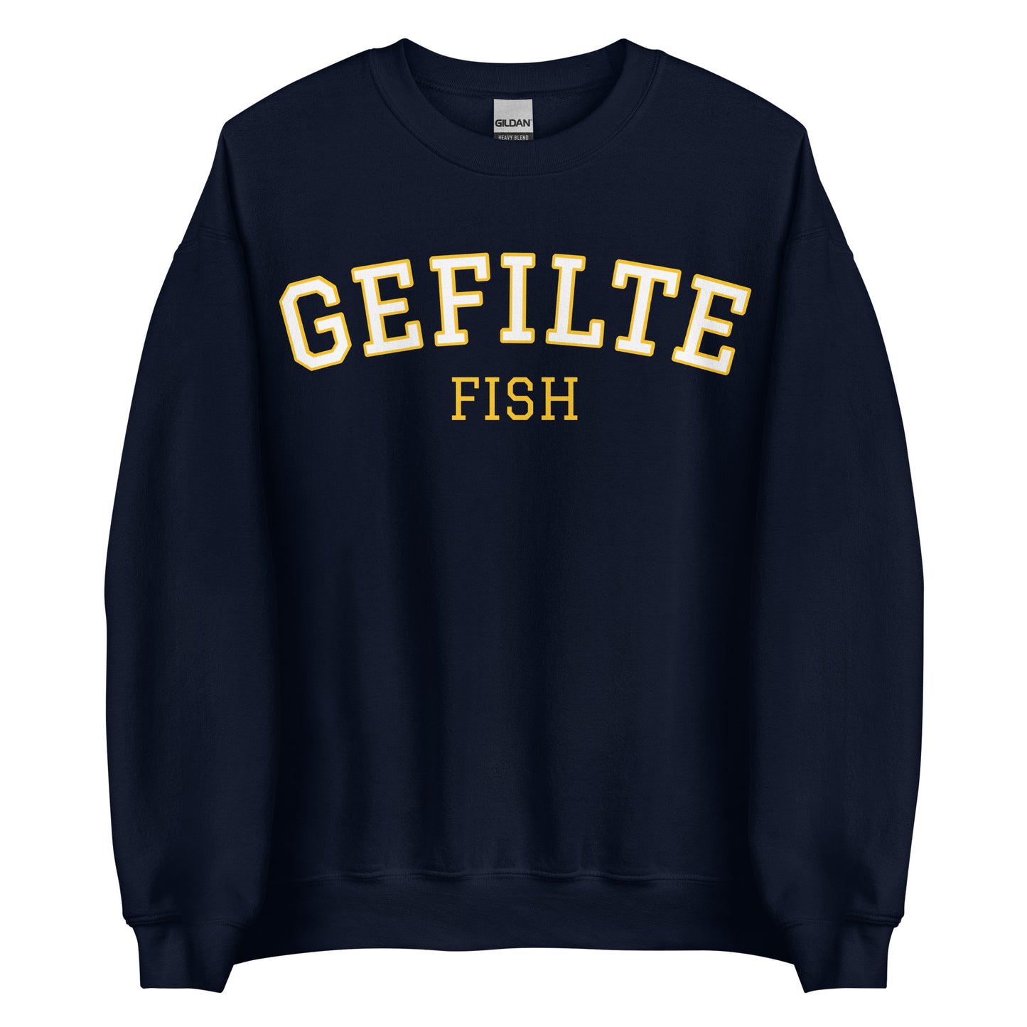 Navy Gefilte Fish Sweatshirt