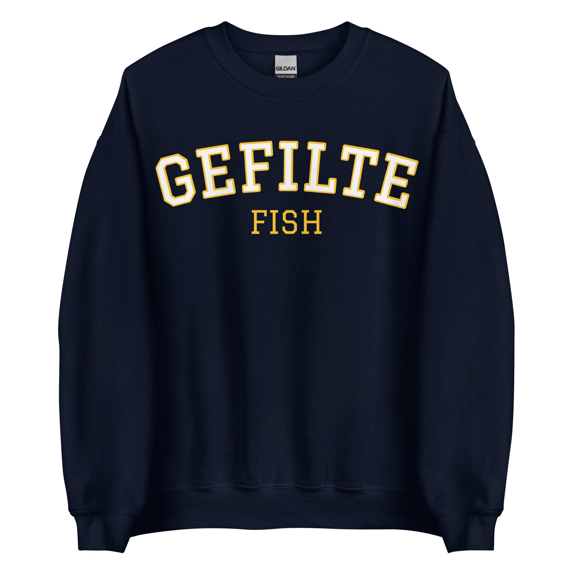Navy Gefilte Fish Sweatshirt