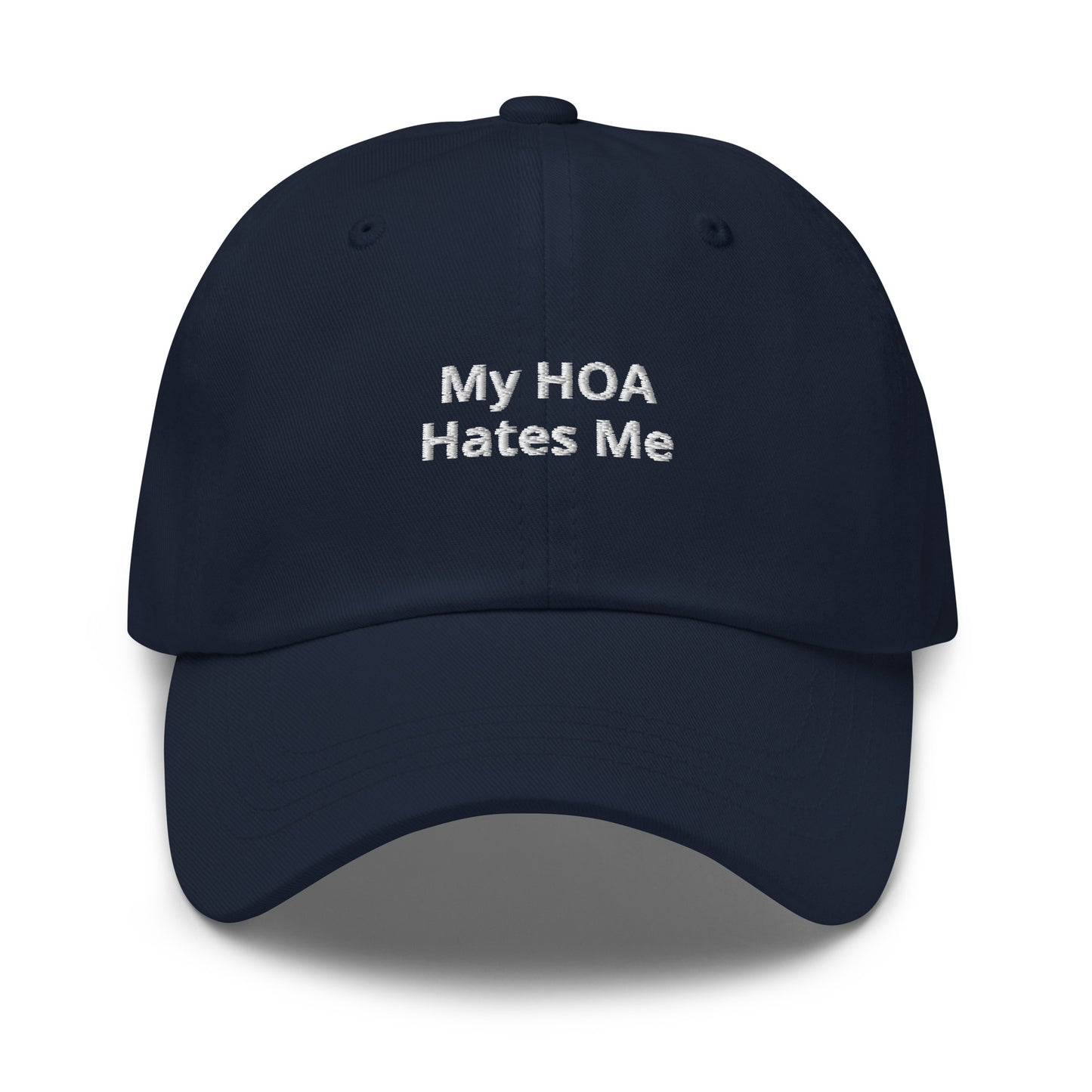 Navy My HOA Hates Me Dad Hat