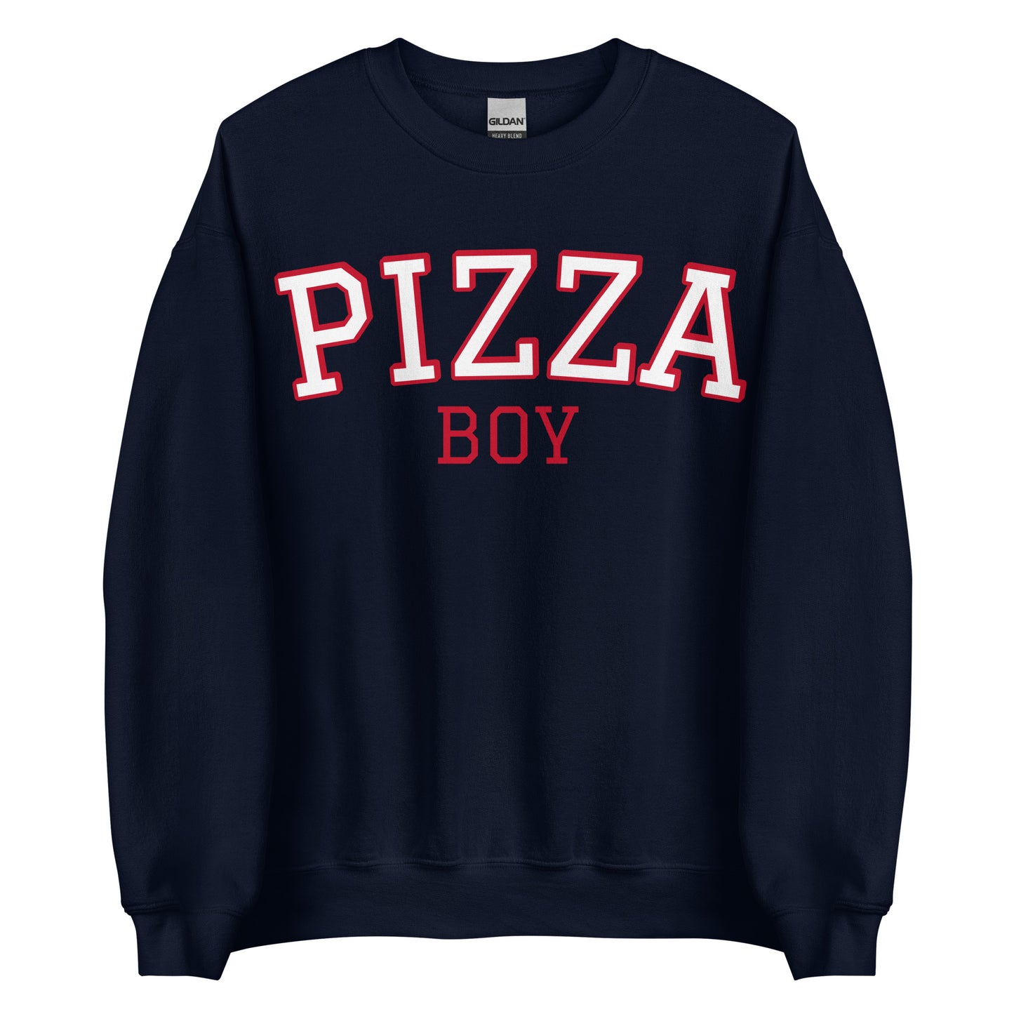 Navy Pizza Boy Sweatshirt
