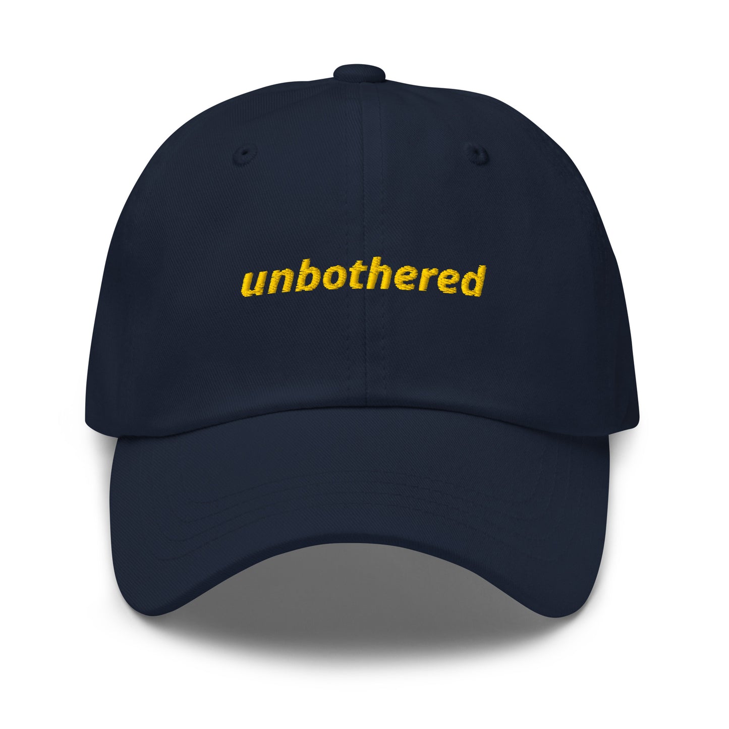 Navy Unbothered Dad Hat