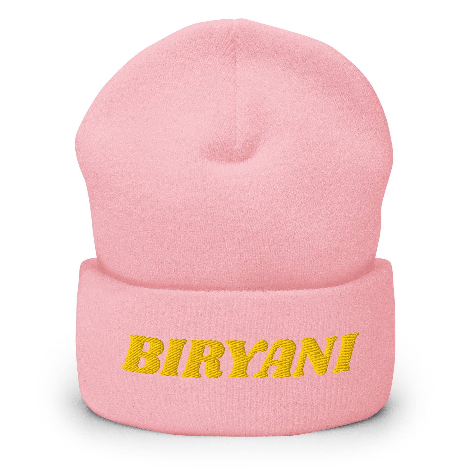 Pink Biryani Cuffed Beanie