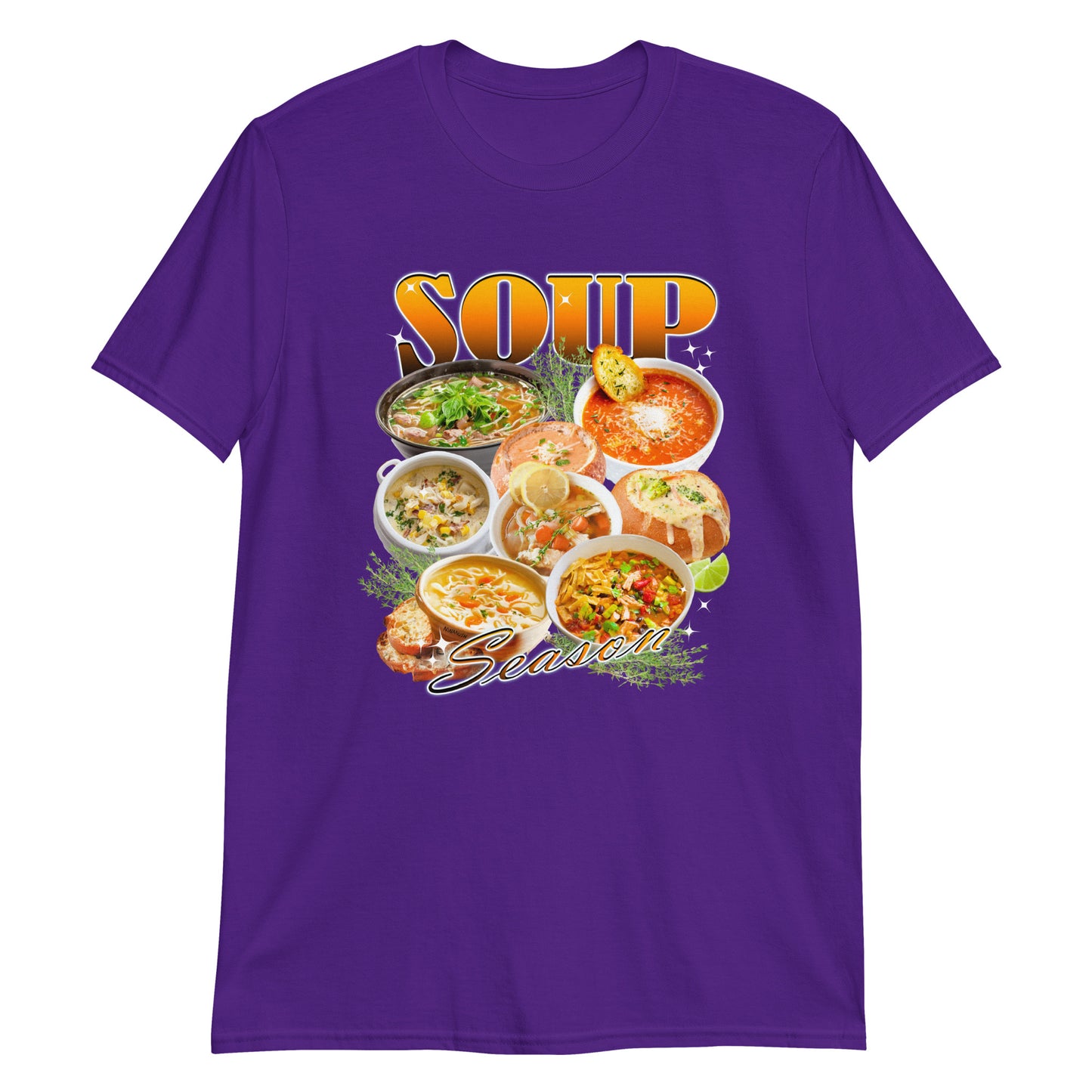 Purple 90s Soup Season T-Shirt